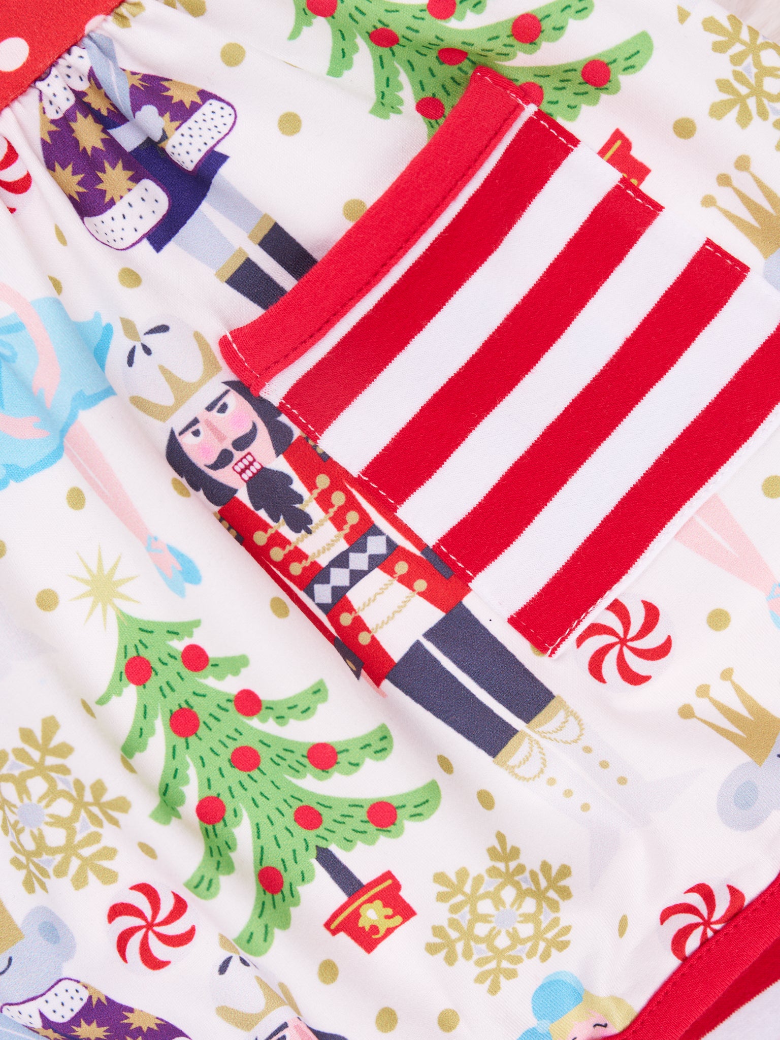 Red Striped Nutcracker Outfit - Marie Nicole Clothing