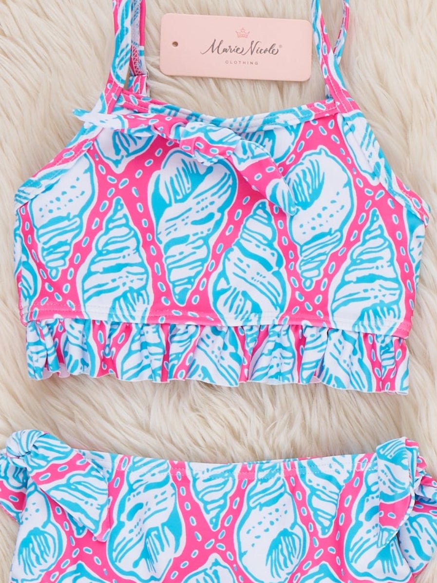 Seaside Shell Swimsuit - Marie Nicole Clothing