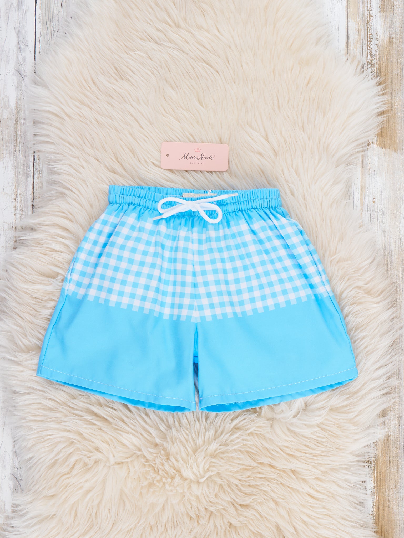 Gingham Coast Trunk - Marie Nicole Clothing