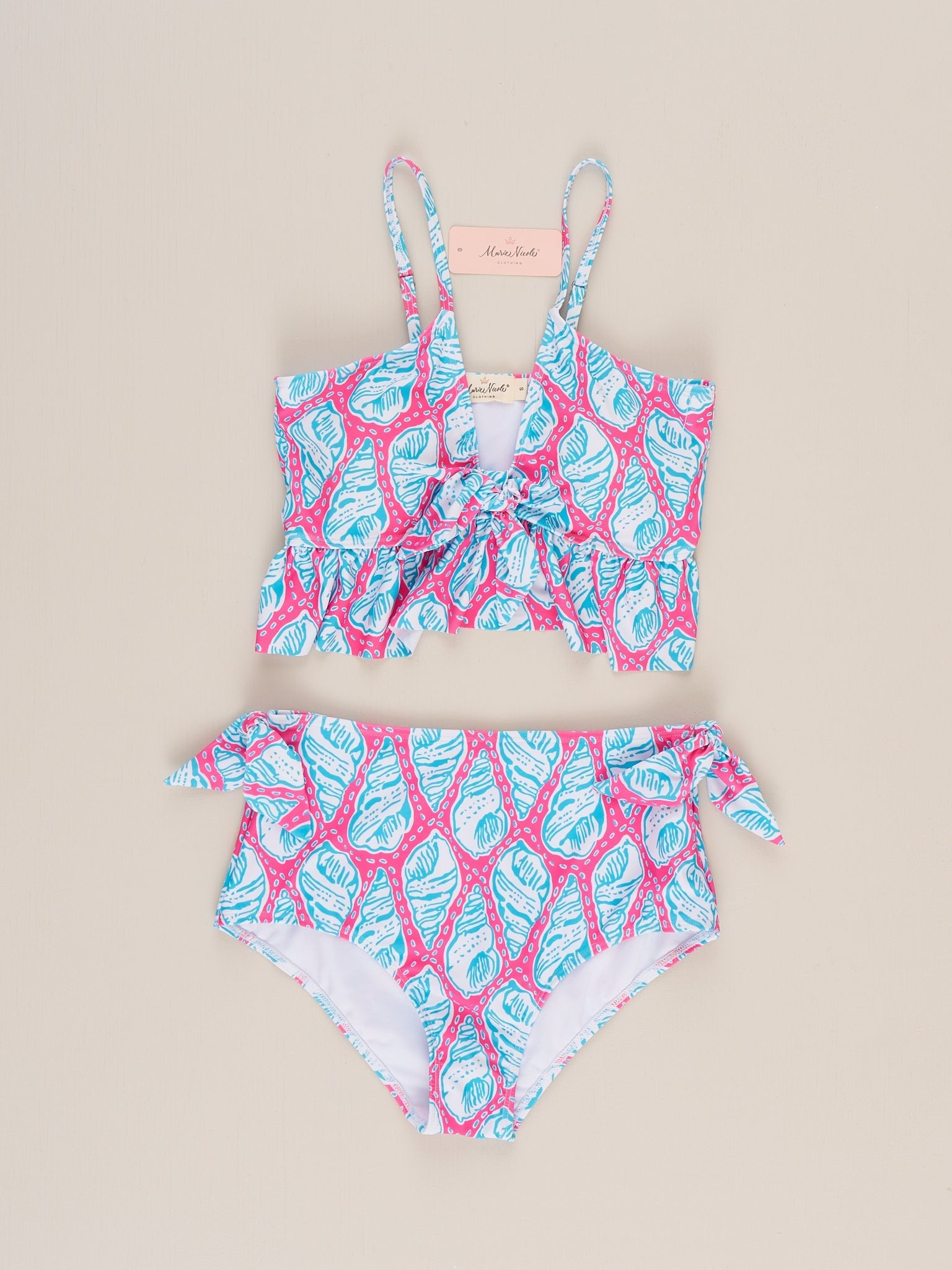 Mom & Me Seaside Shell Swimsuit - Marie Nicole Clothing