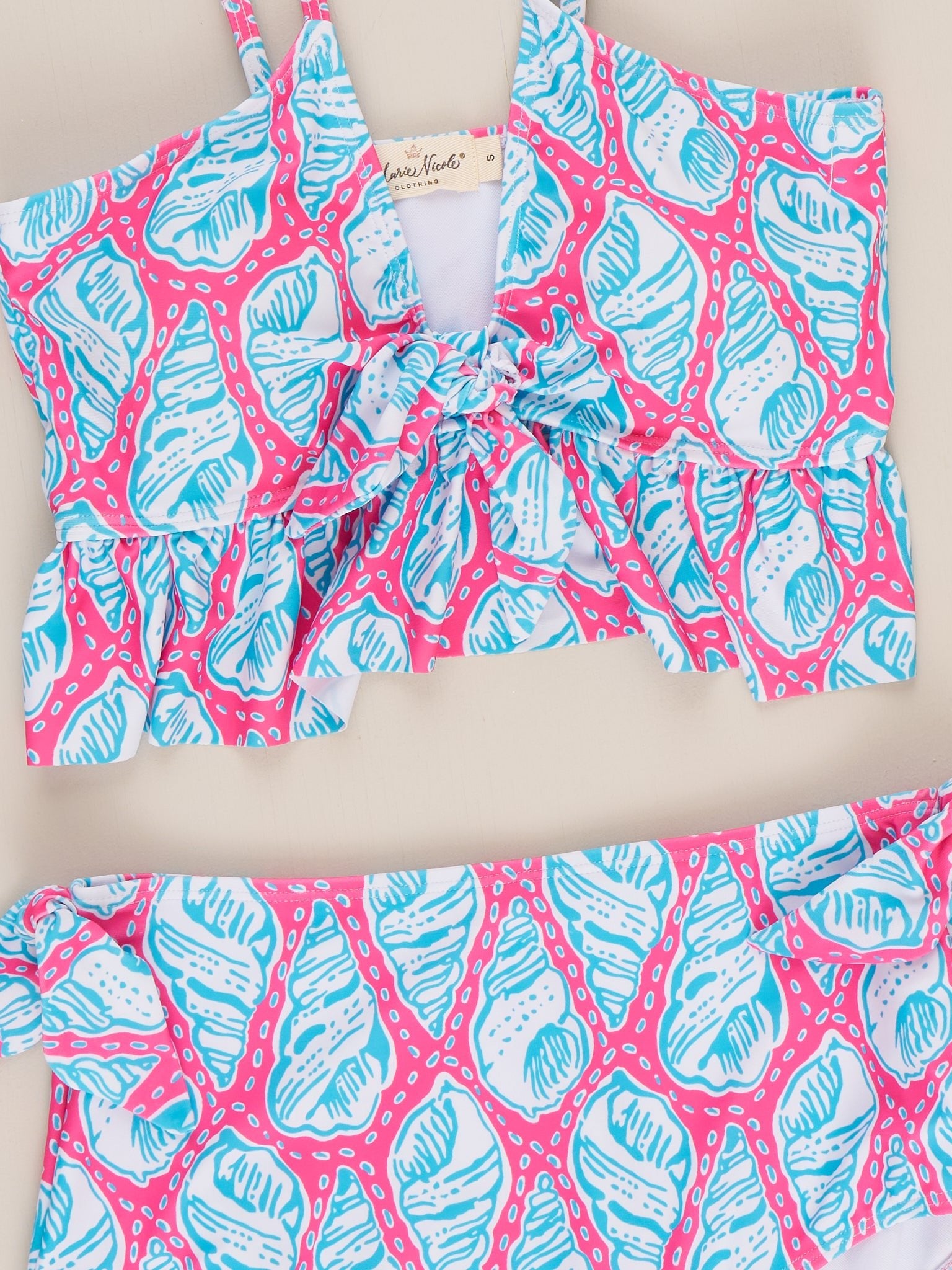 Mom & Me Seaside Shell Swimsuit - Marie Nicole Clothing