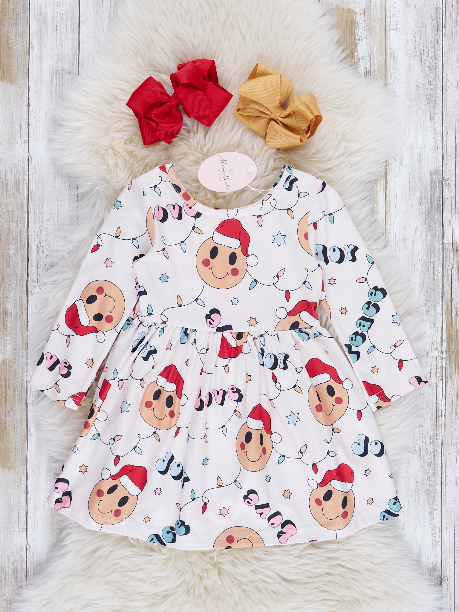 Sweet Holiday Treats Swing Dress - Marie Nicole Clothing
