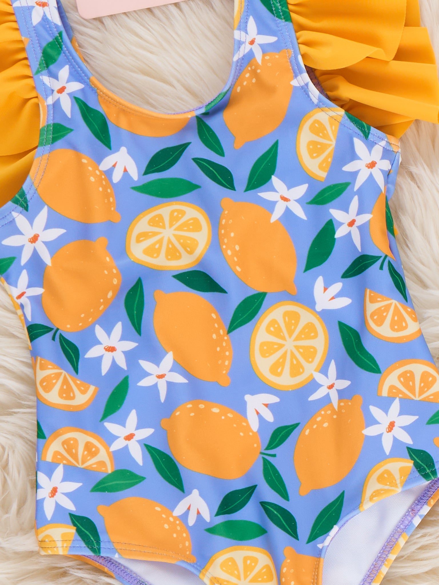 Lemon Grove Ruffle Swimsuit - Marie Nicole Clothing