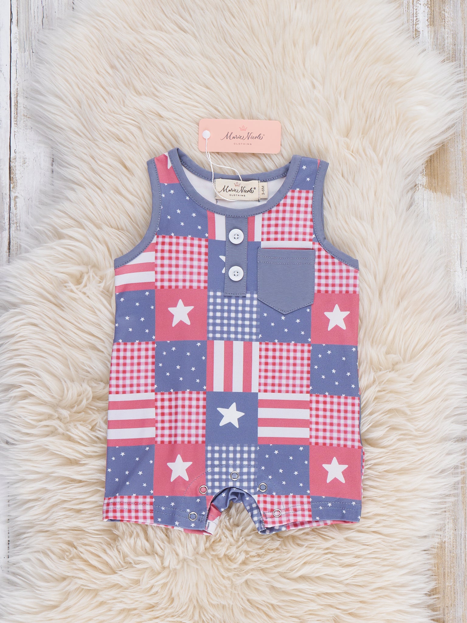 Patch of Pride Romper - Marie Nicole Clothing