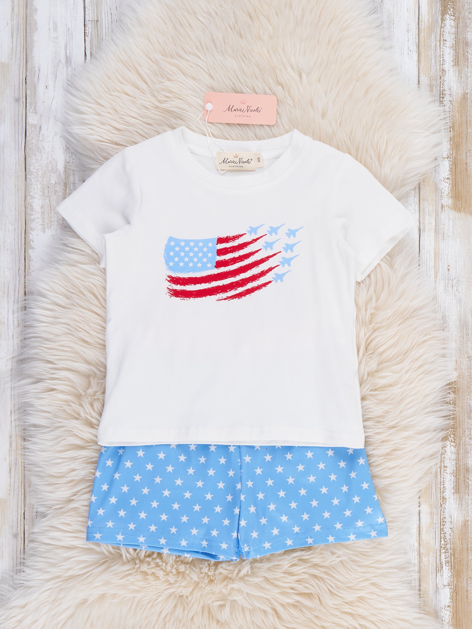 Skyward Bound Patriot Outfit - Marie Nicole Clothing