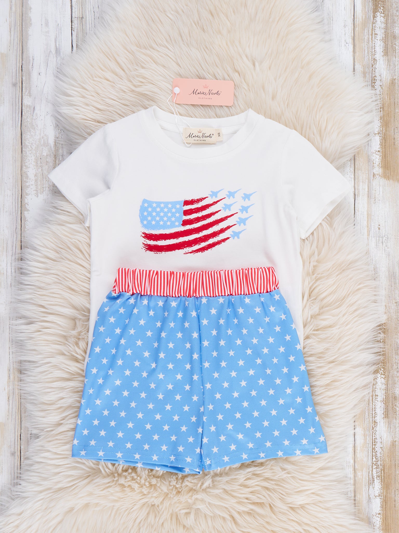 Skyward Bound Patriot Outfit - Marie Nicole Clothing
