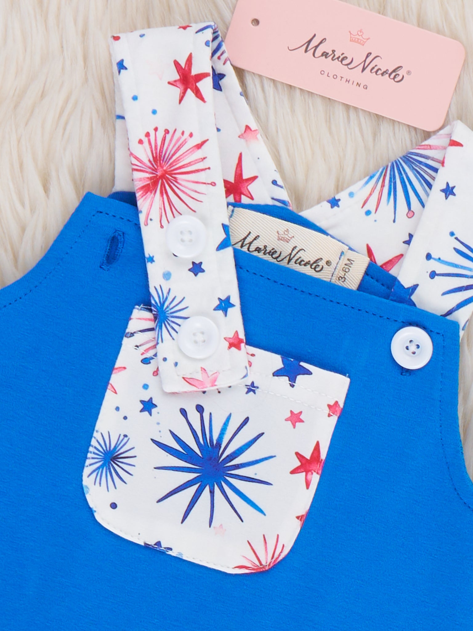 Fireworks & Freedom Romper - Marie Nicole Clothing