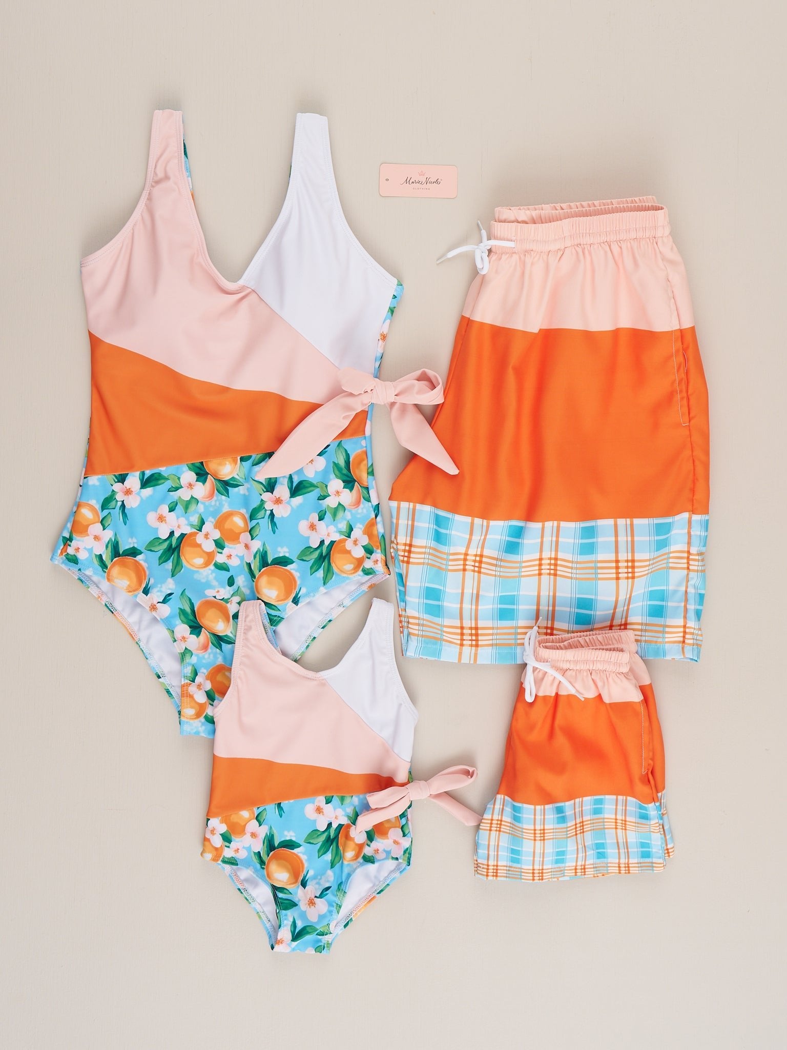 Orchard Breeze Floral Ruffle Swimsuit - Mom - Marie Nicole Clothing