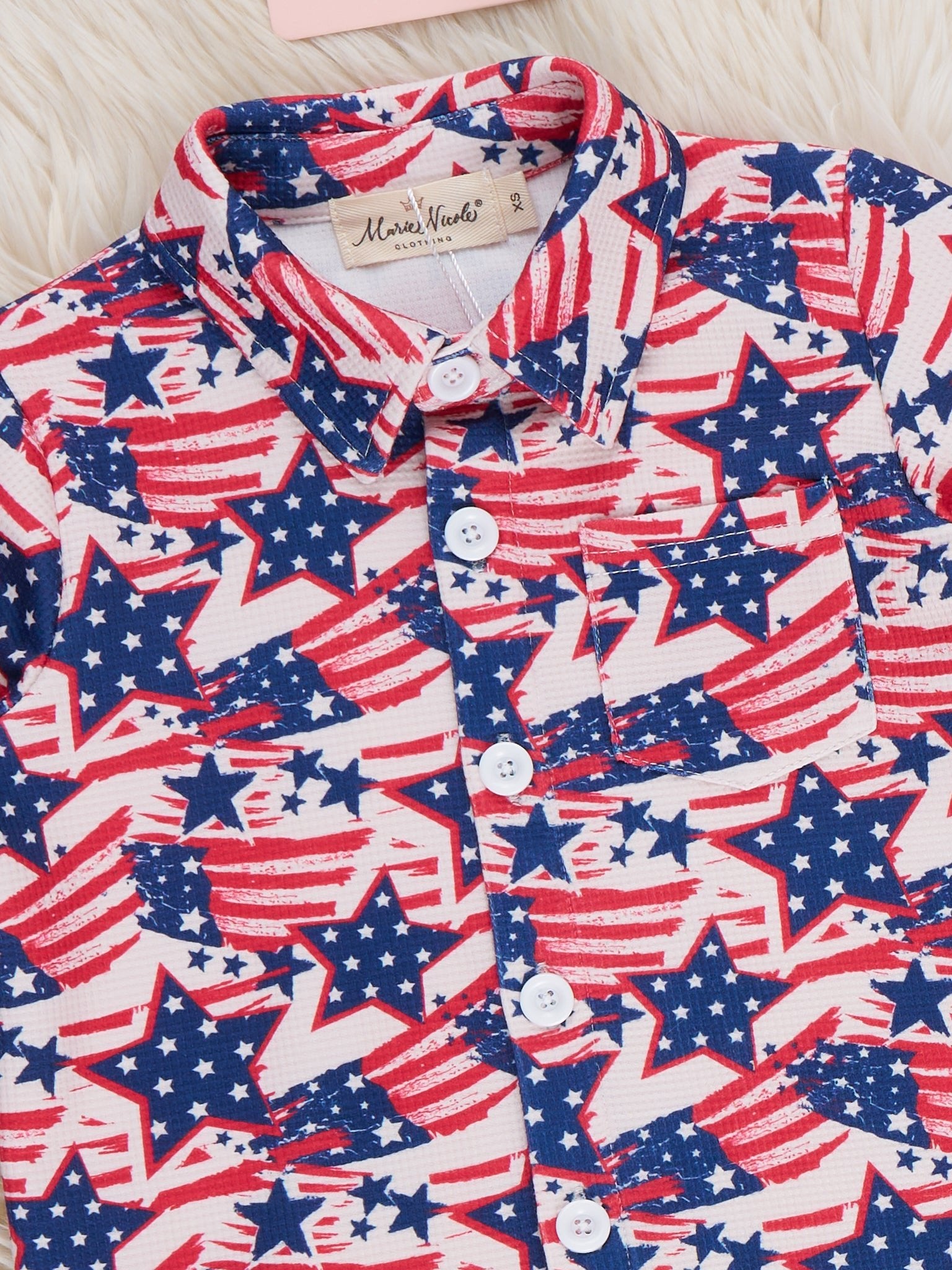 Patriot Star Shirt - Marie Nicole Clothing