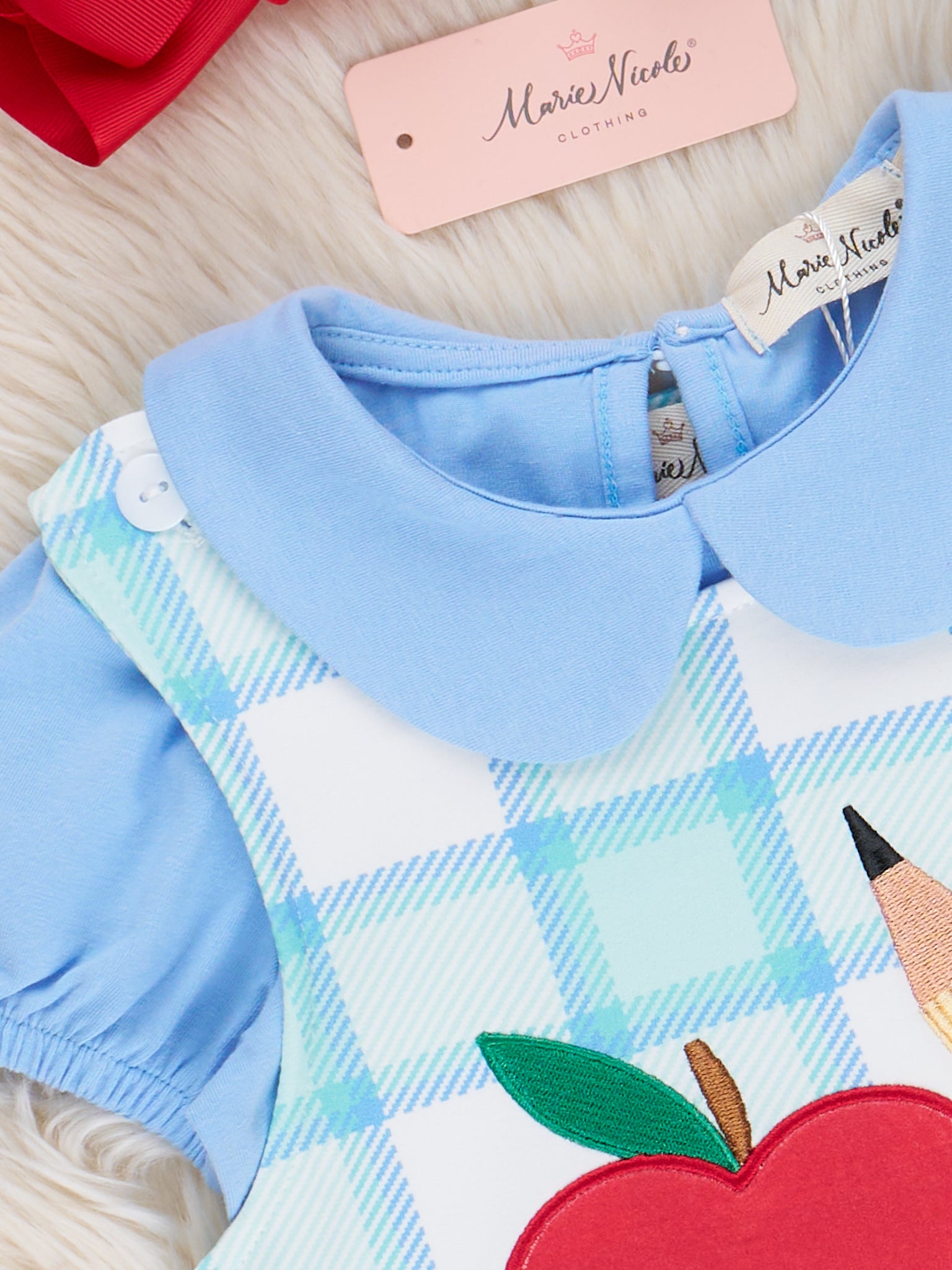 Top of Class Plaid Skirtall Outfit - Marie Nicole Clothing