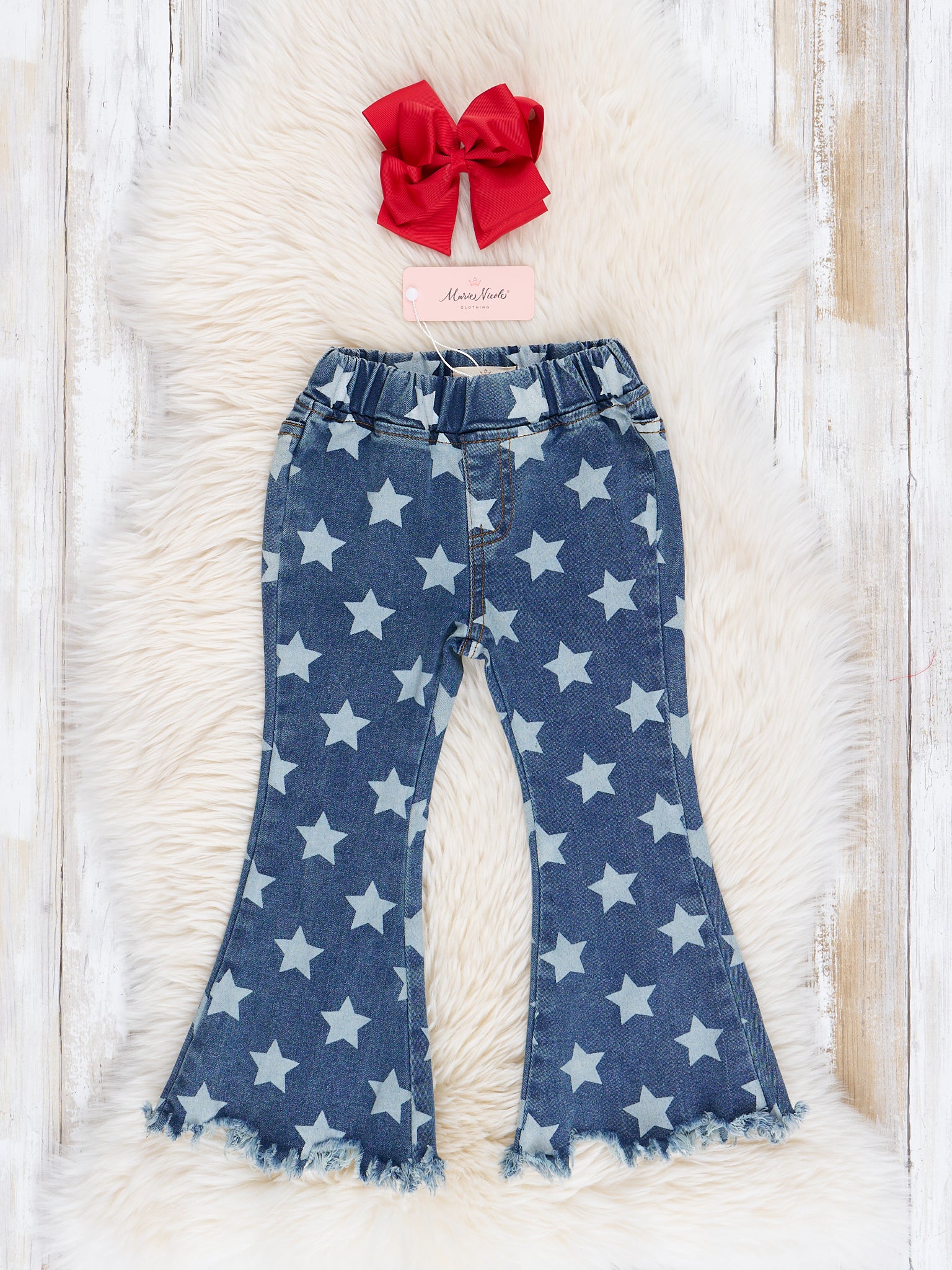 Mom & Me Starry Flare Denim - Marie Nicole Clothing