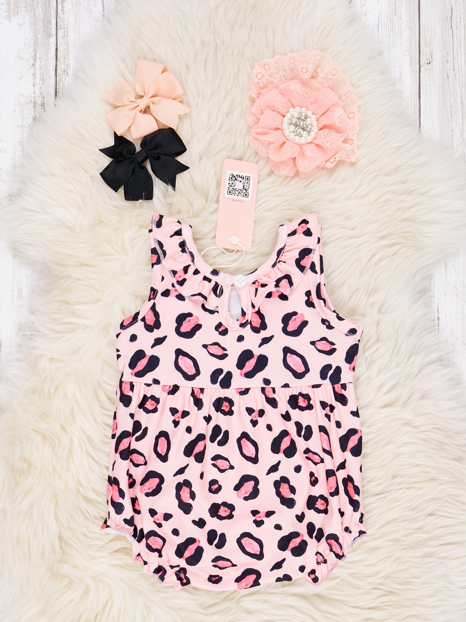 Summer Ruffle Romper - Marie Nicole Clothing