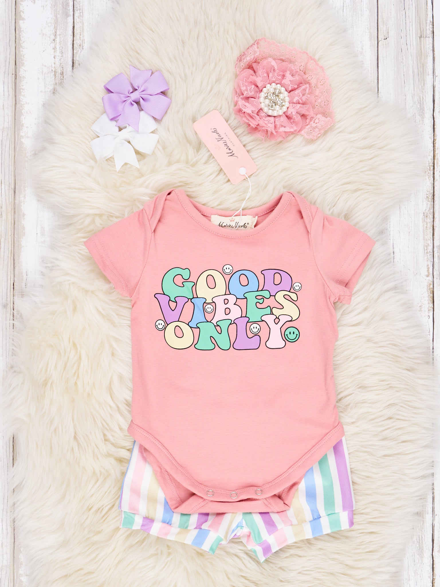 Baby Onesie Bloomers Outfit - Marie Nicole Clothing