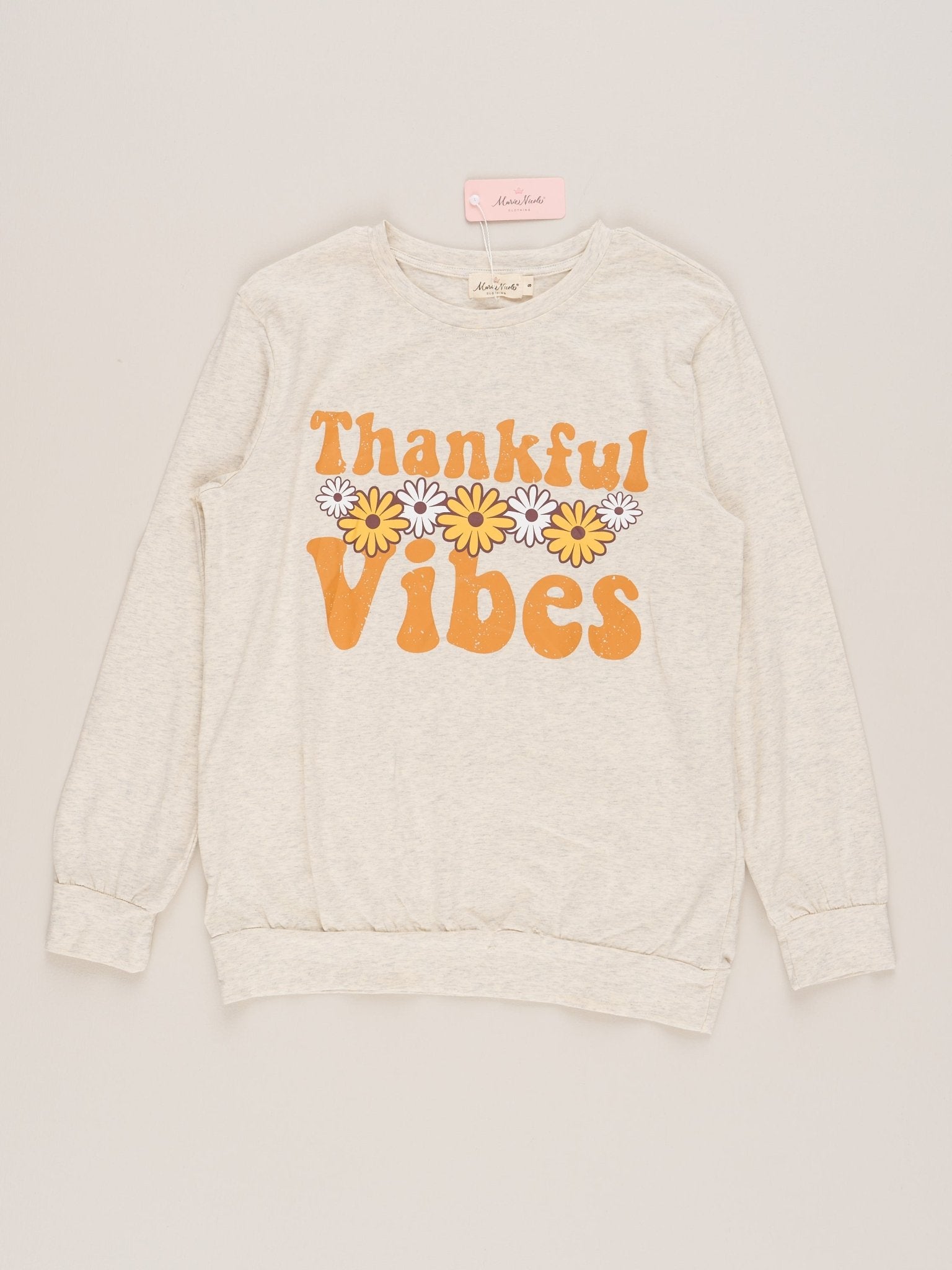 Mom & Me "Thankful Vibes" Shirt - Marie Nicole Clothing
