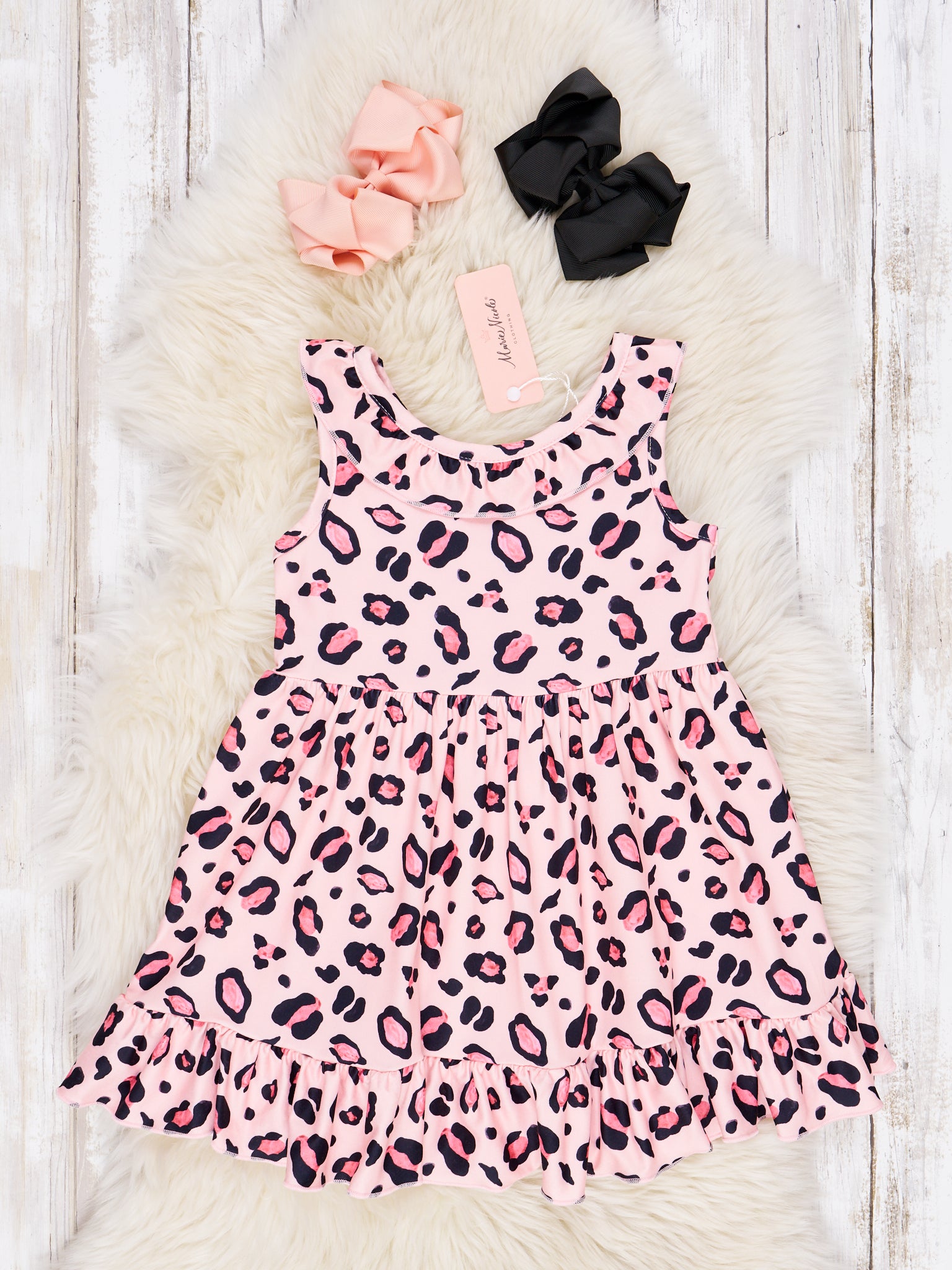 Summer Ruffle Dress - Marie Nicole Clothing