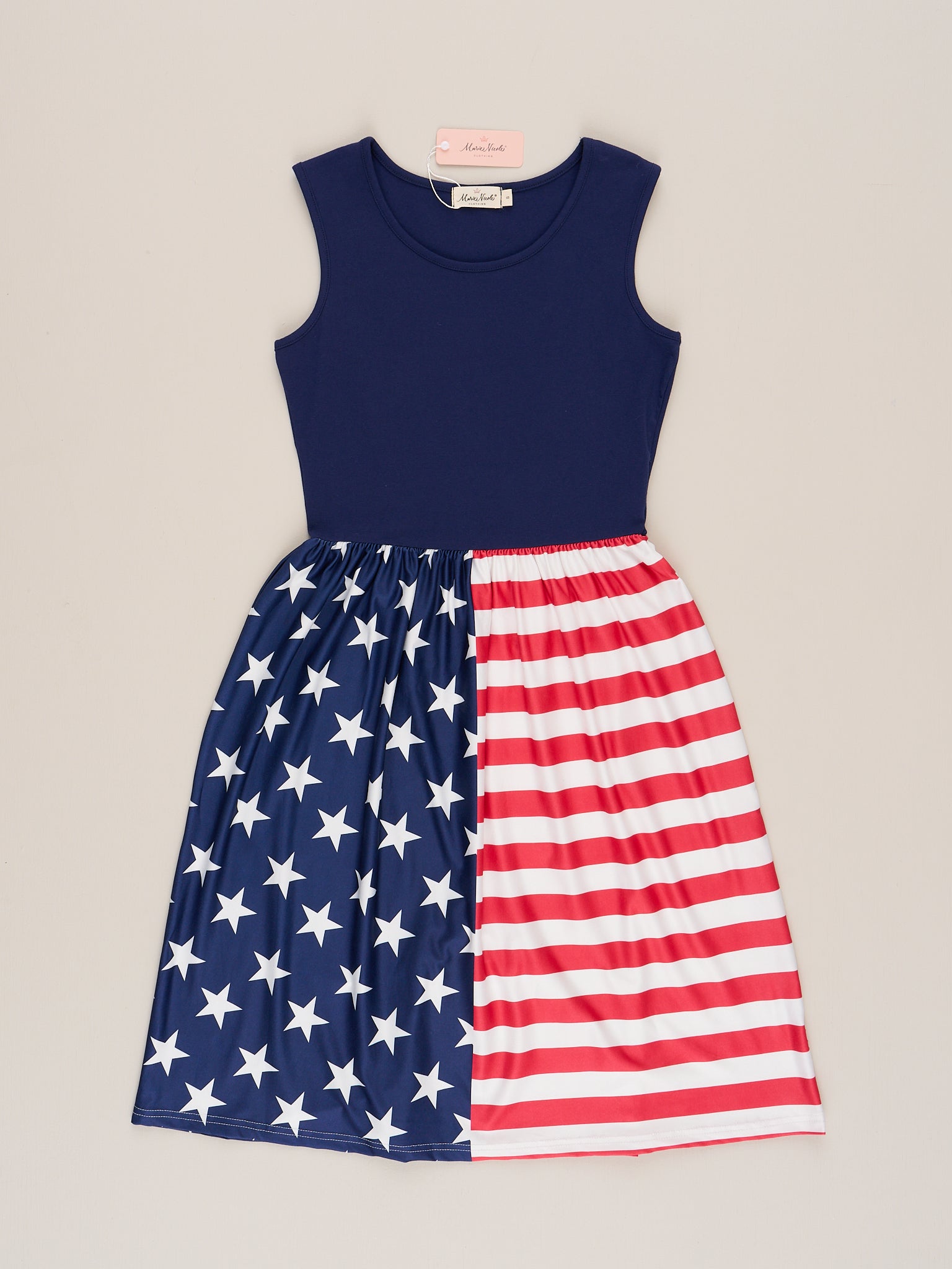Mom & Me American Flag Dress - Marie Nicole Clothing