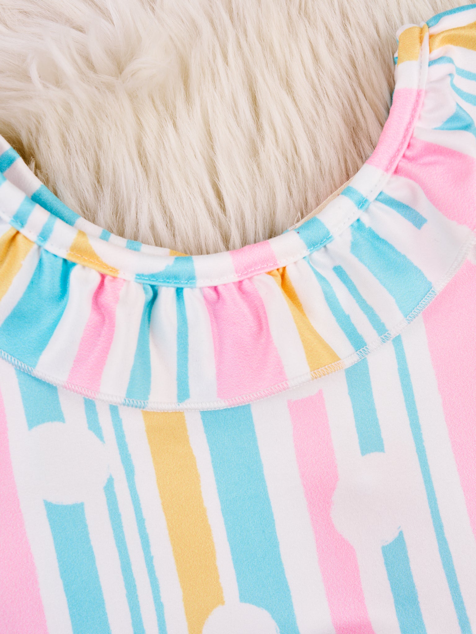 Summer Ruffle Romper - Marie Nicole Clothing