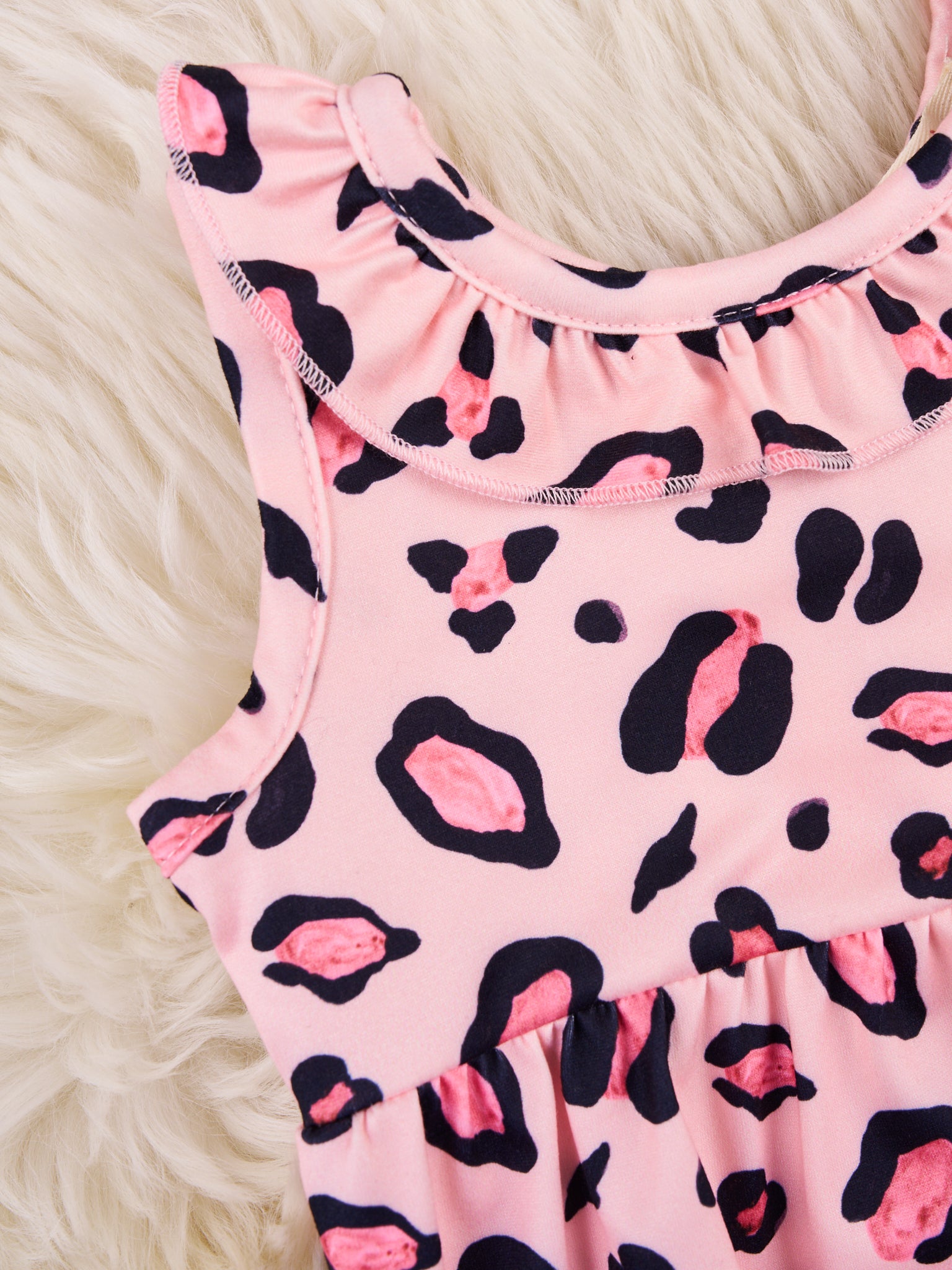 Summer Ruffle Romper - Marie Nicole Clothing