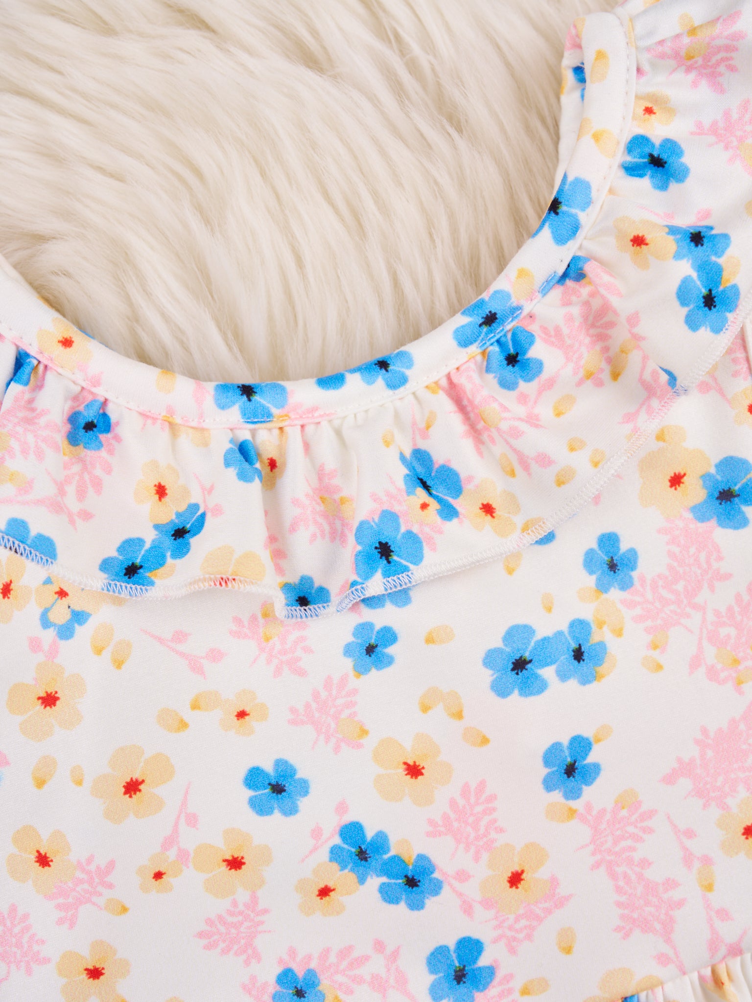 Summer Ruffle Dress - Marie Nicole Clothing