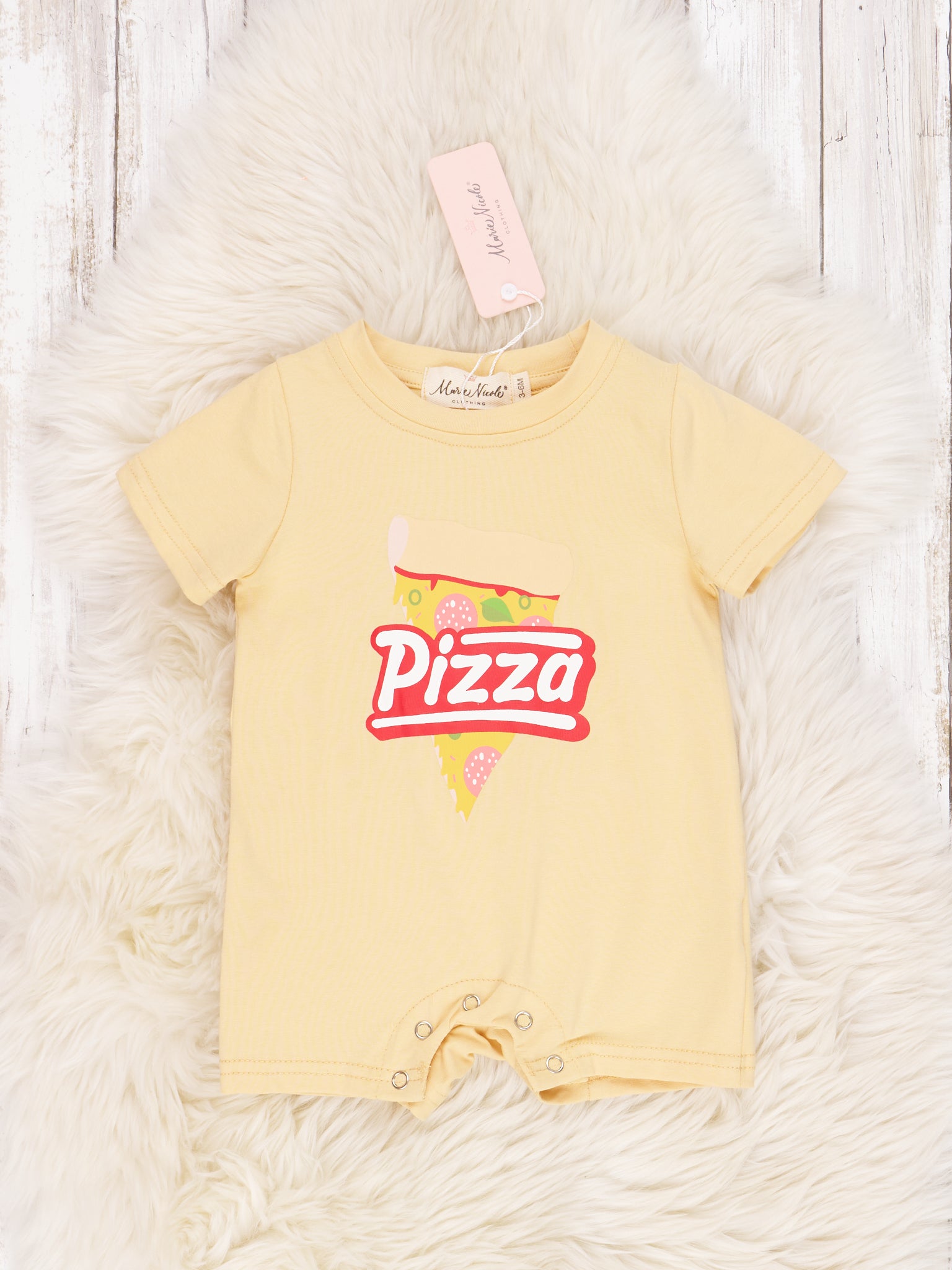 Pizza Romper - Marie Nicole Clothing