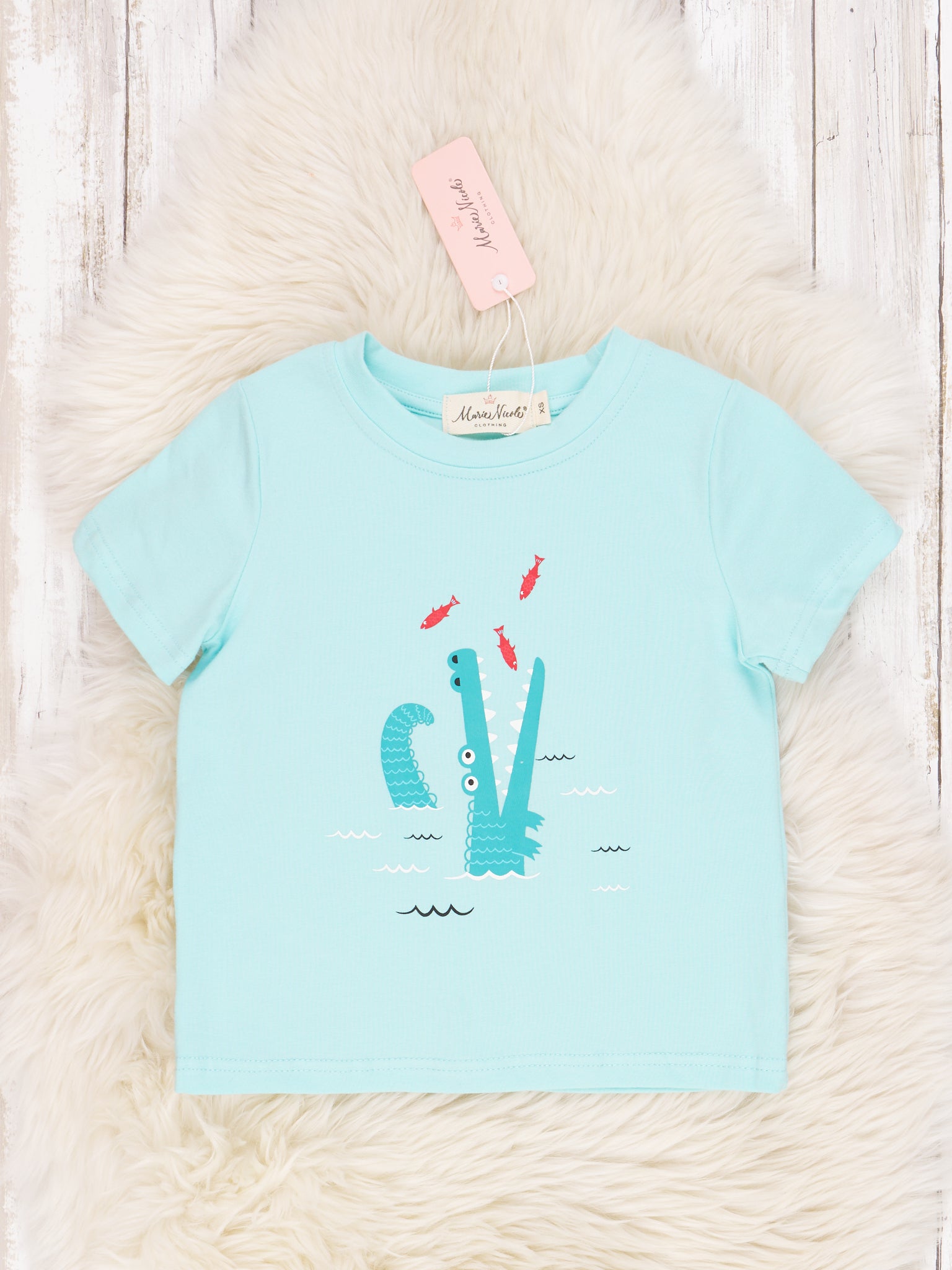 Alligator Graphic Shirt - Marie Nicole Clothing