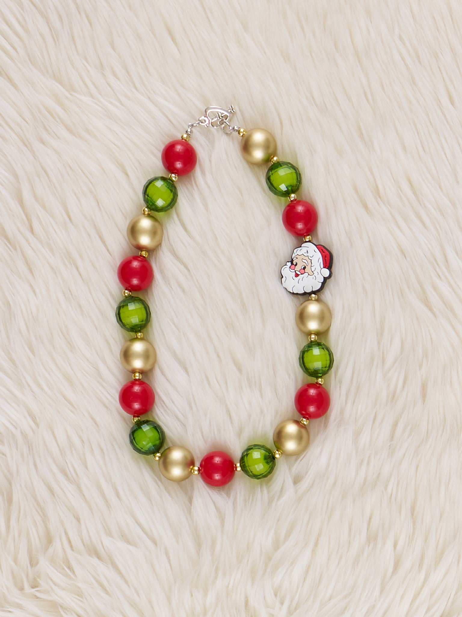Santa Ornaments Necklace - Marie Nicole Clothing