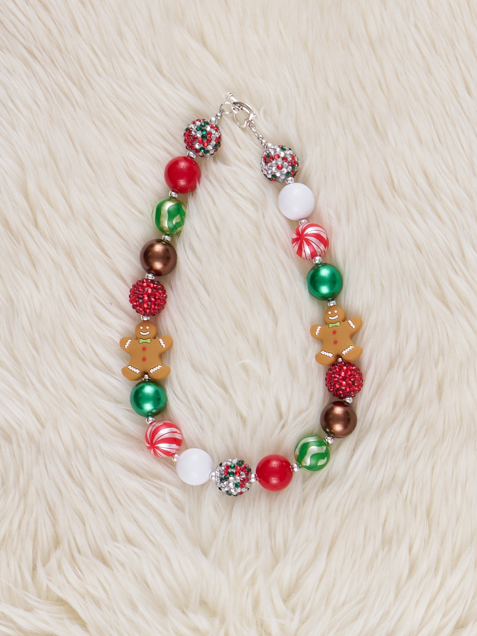Gingerbread Ornaments Necklace - Marie Nicole Clothing