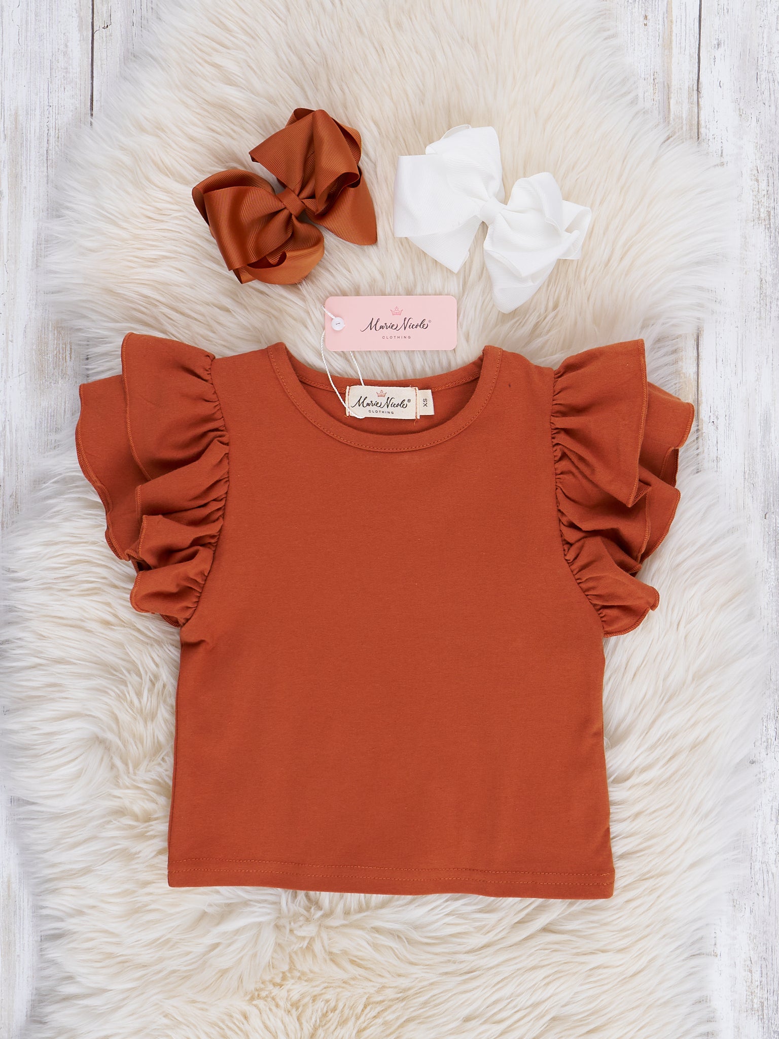 Orange Gourd Party Overalls Set - Marie Nicole Clothing