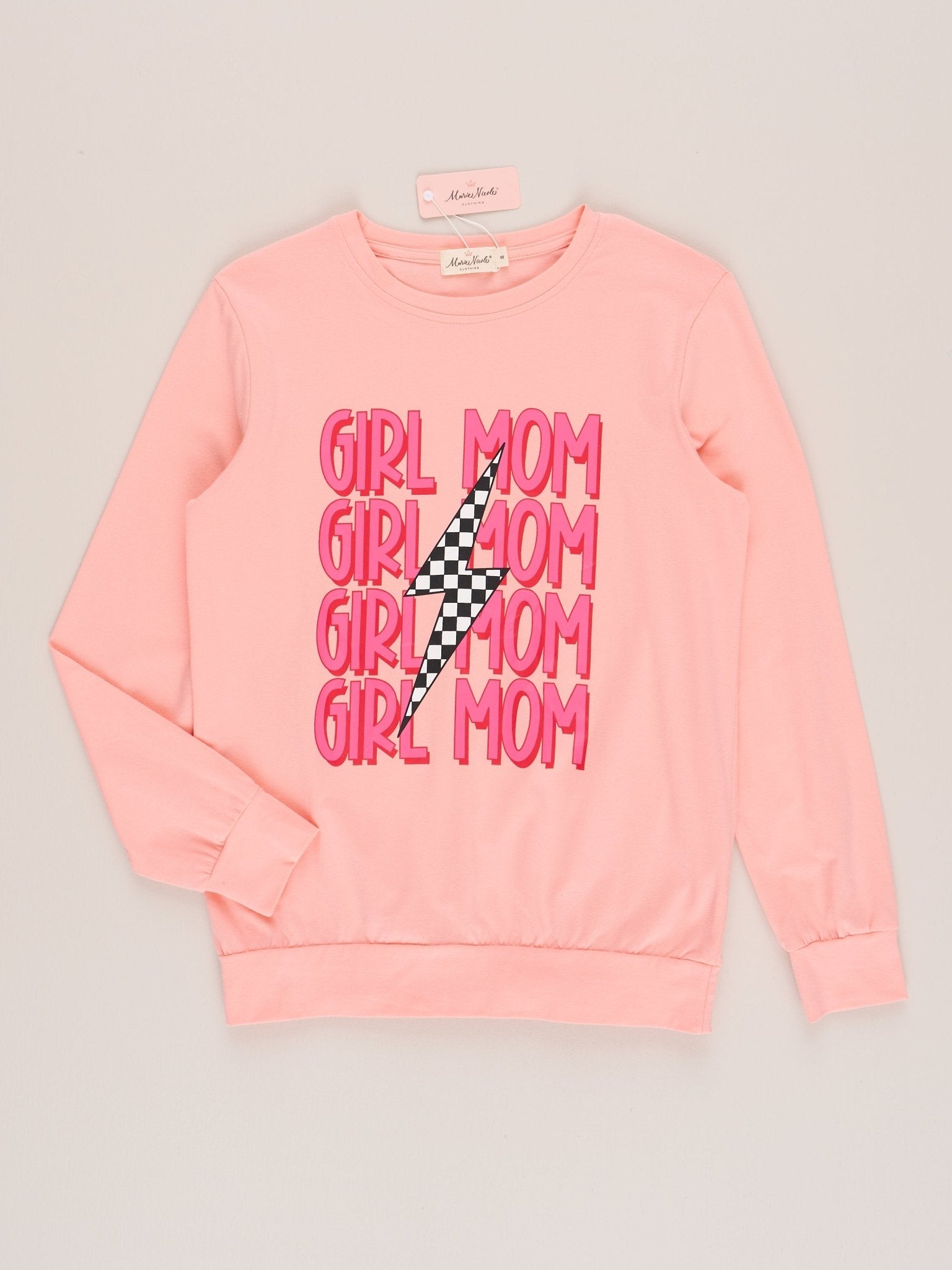 Mom & Me Pink Girl Mom/Mama's Girl Shirt - Marie Nicole Clothing