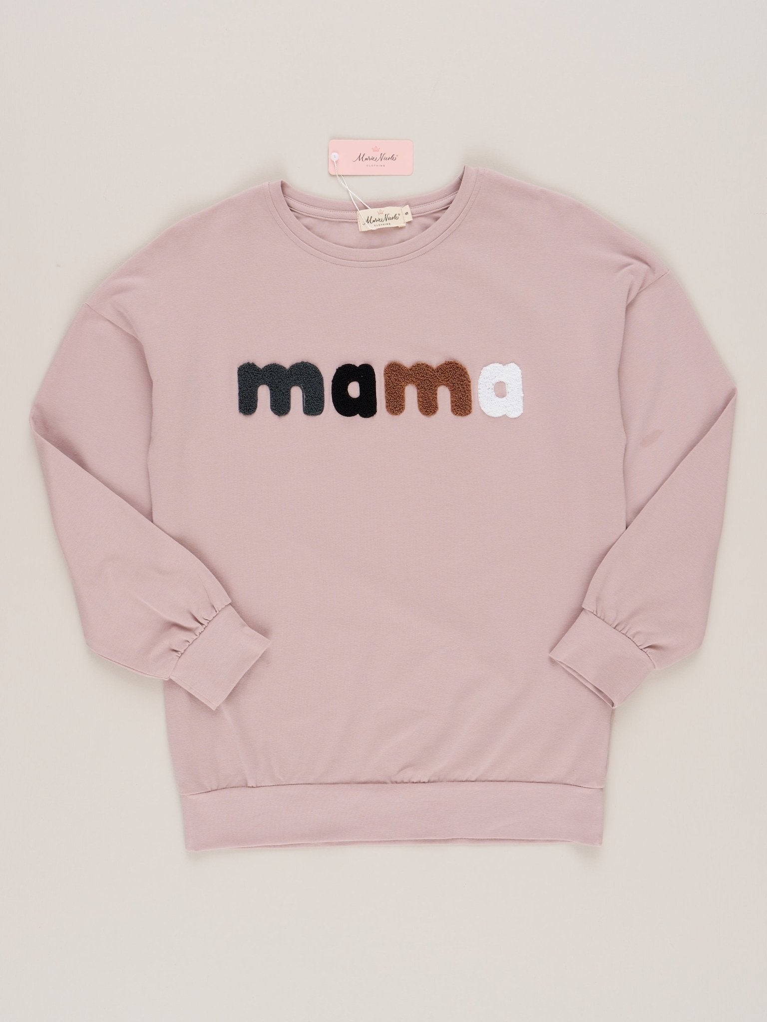 Mom & Me Soft Neutrals "Mama/Mini" Shirt - Marie Nicole Clothing