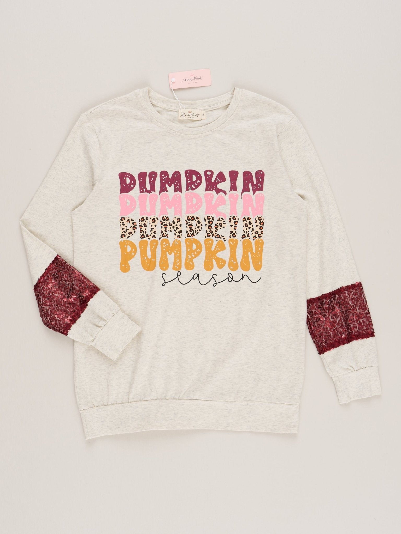Mom & Me Grey "Pumpkin Season" Shirt - Marie Nicole Clothing