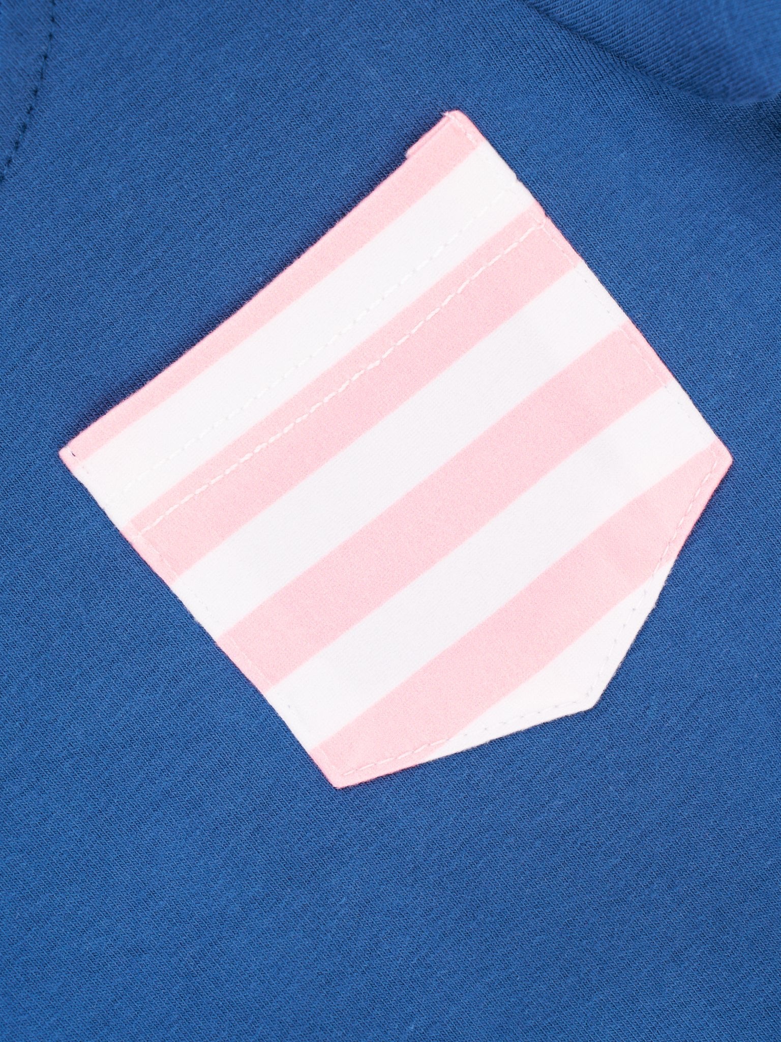 Pink Stripe Pocket Romper - Marie Nicole Clothing