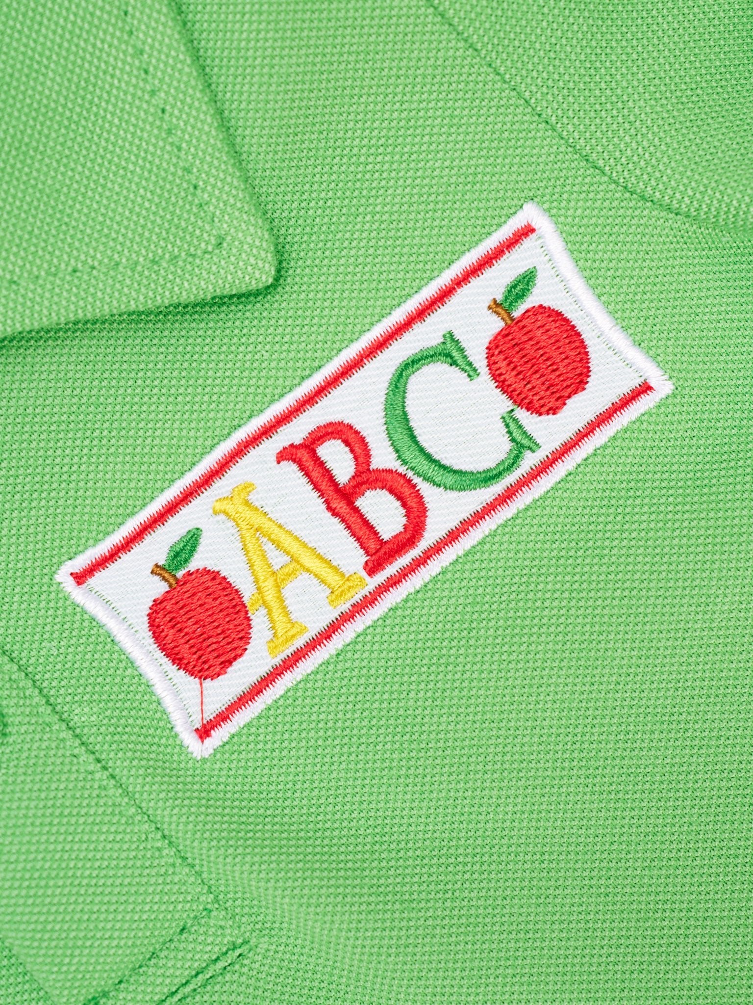 Green "ABC" Polo - Marie Nicole Clothing
