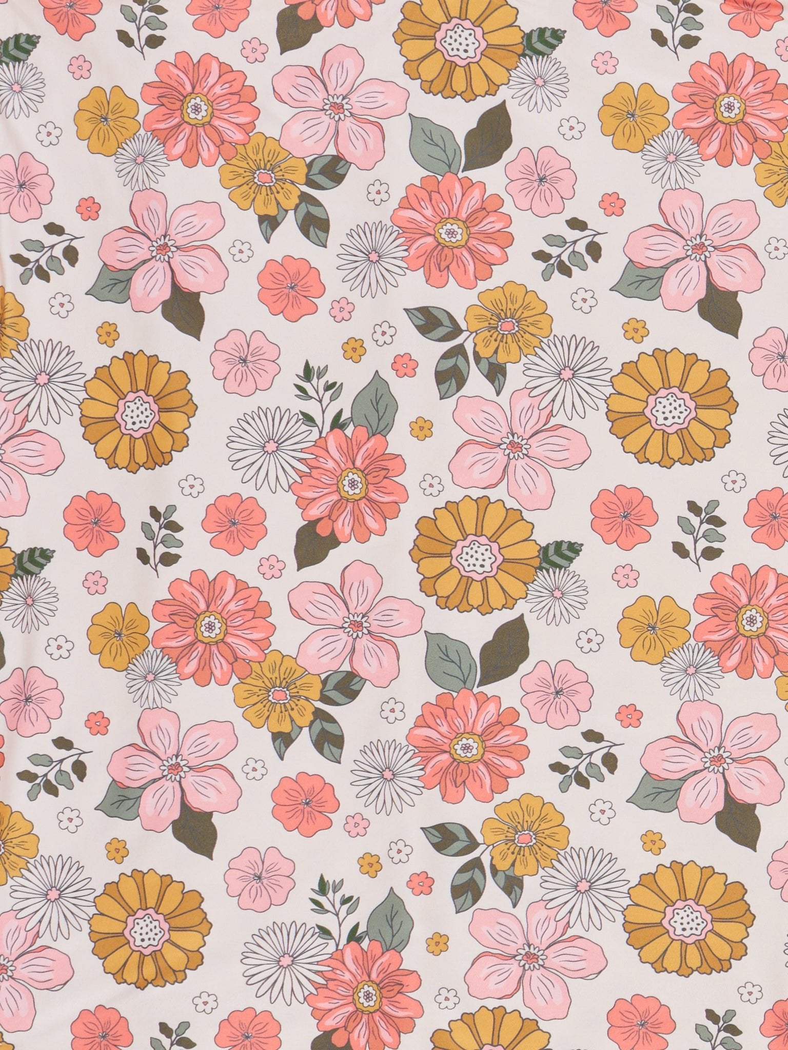 Gold Marigold Dreams Ruffle Minky Blanket - Marie Nicole Clothing