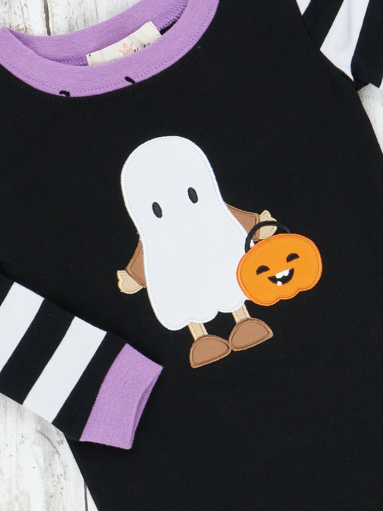Purple Boo Friends Pajamas - Girls & Boys - Marie Nicole Clothing