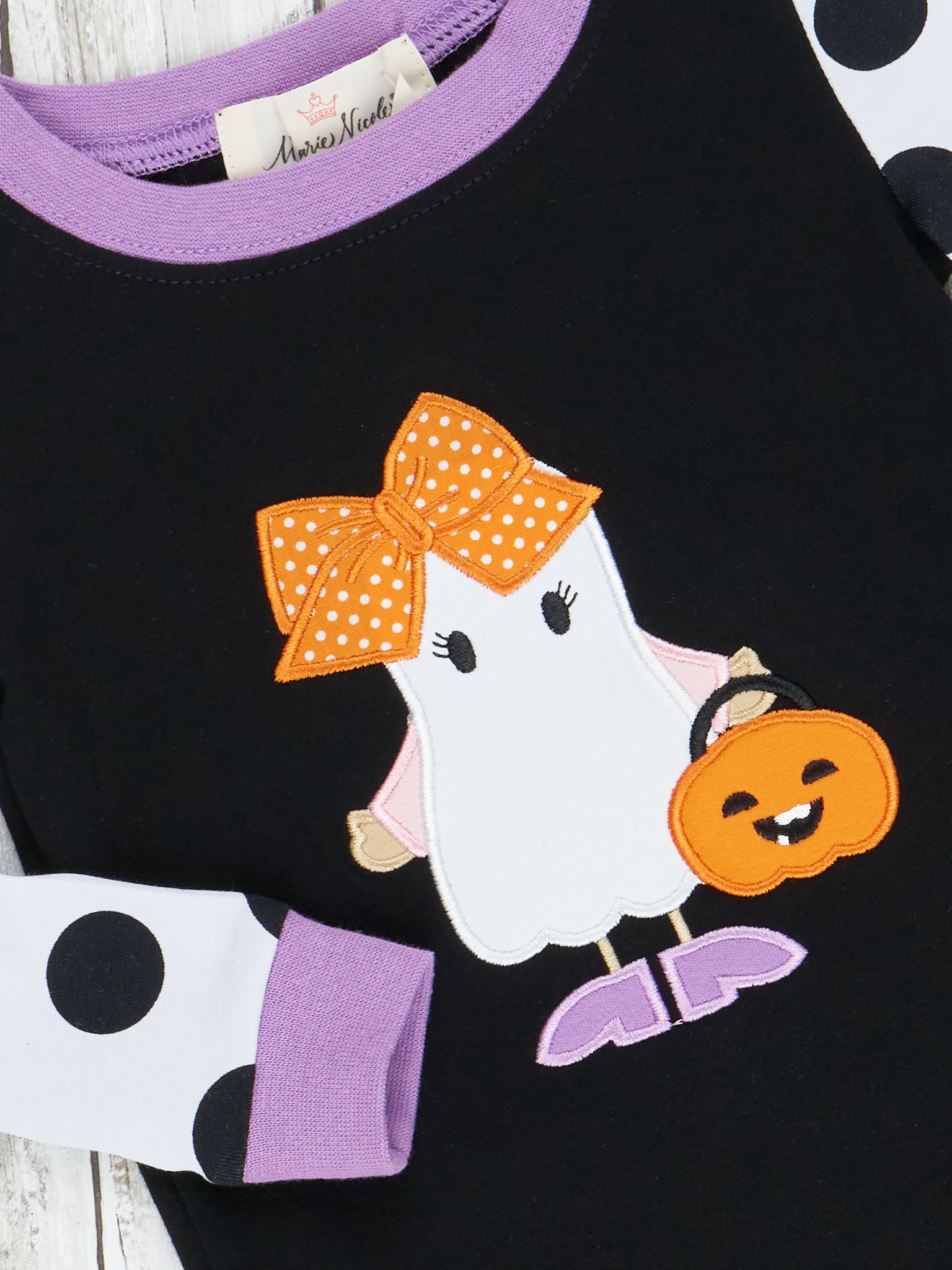 Purple Boo Friends Pajamas - Girls & Boys - Marie Nicole Clothing