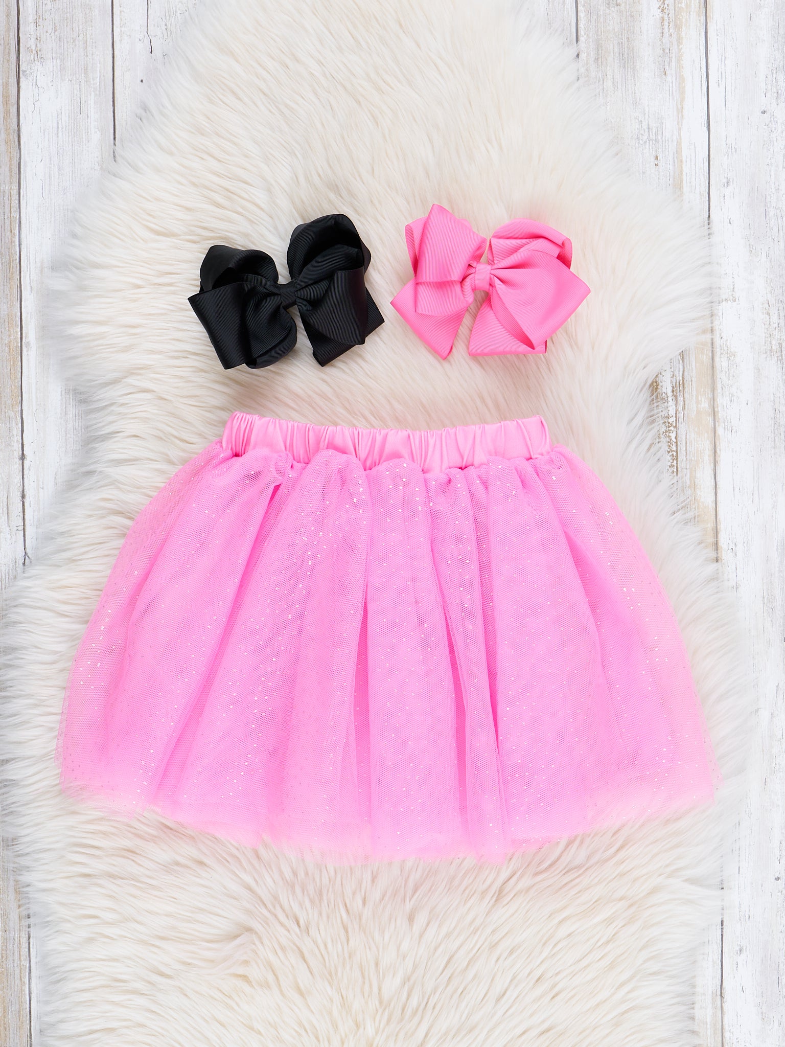 Ruffle "He is Risen" Outfit w/ Tulle Skirt - Marie Nicole Clothing