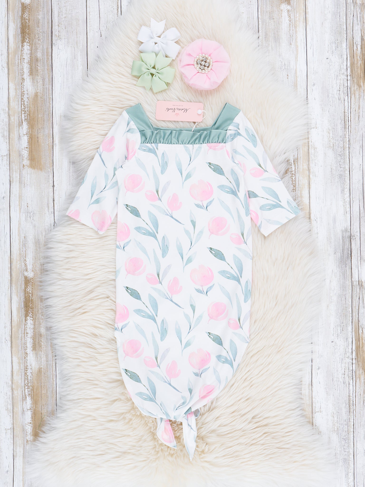 Sweet Tulip Garden Knot Gown - Marie Nicole Clothing