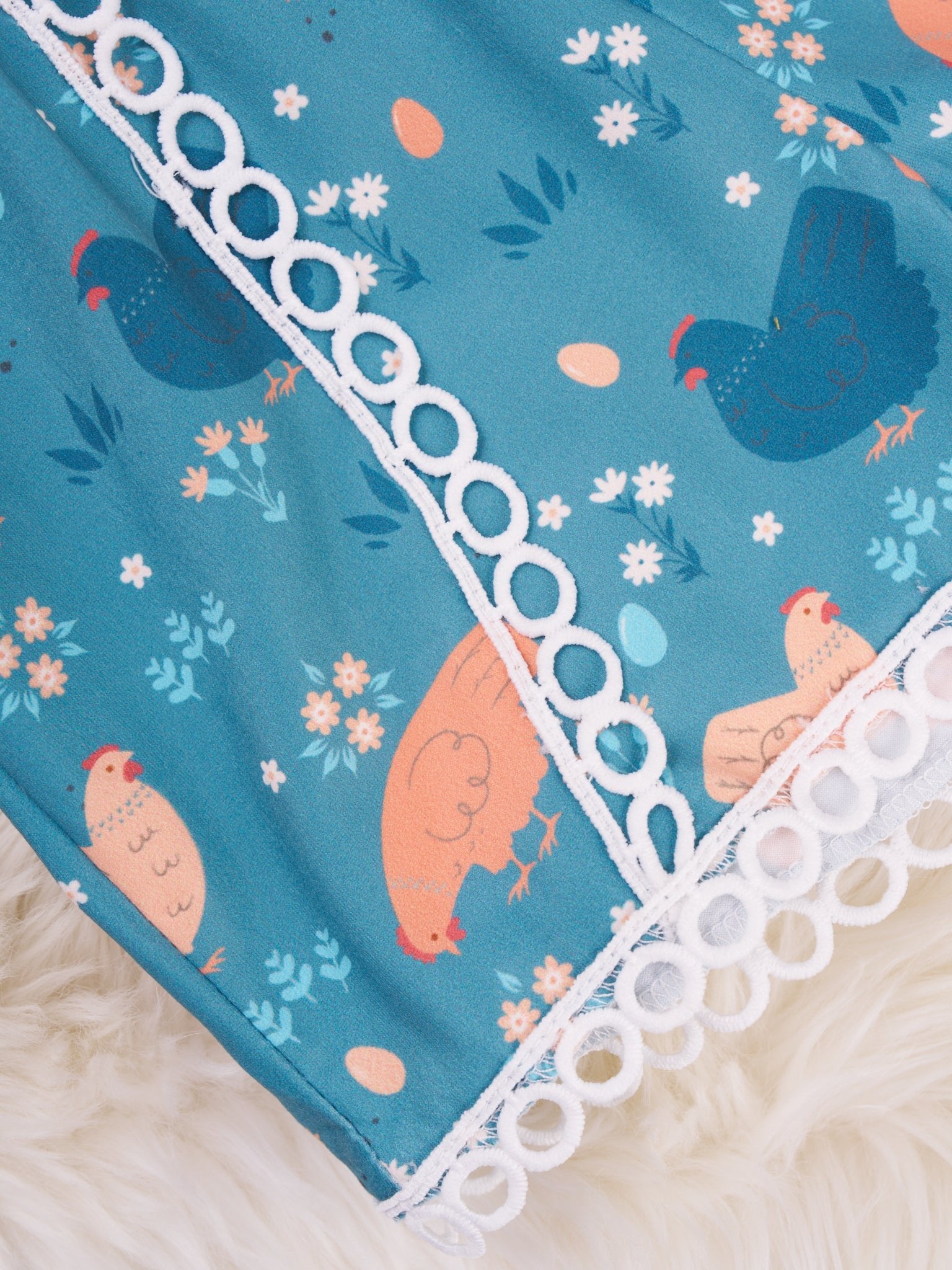 Summer Chickens Lace Jumpsuit - Marie Nicole Clothing