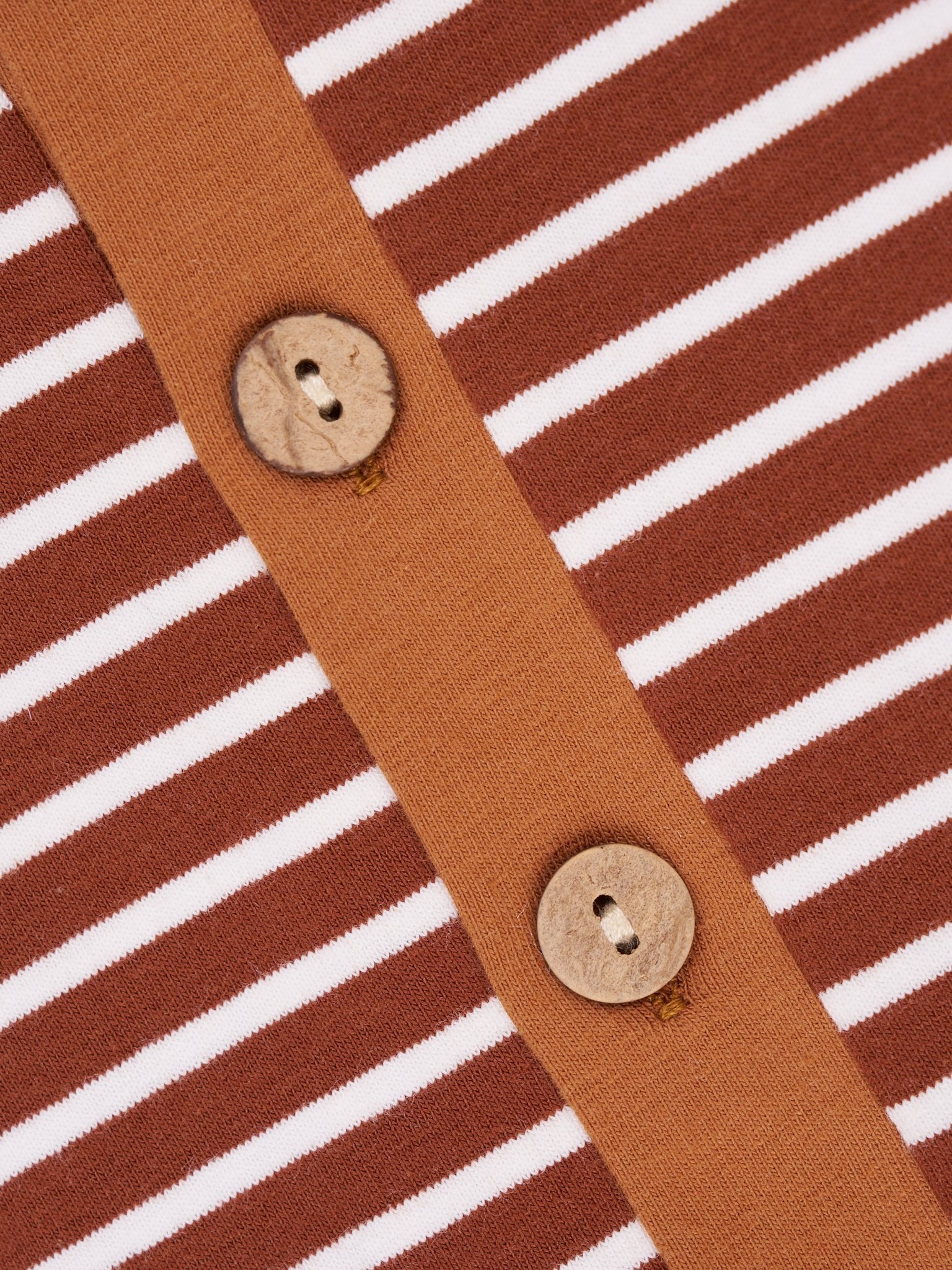 Brown Striped Romper - Marie Nicole Clothing