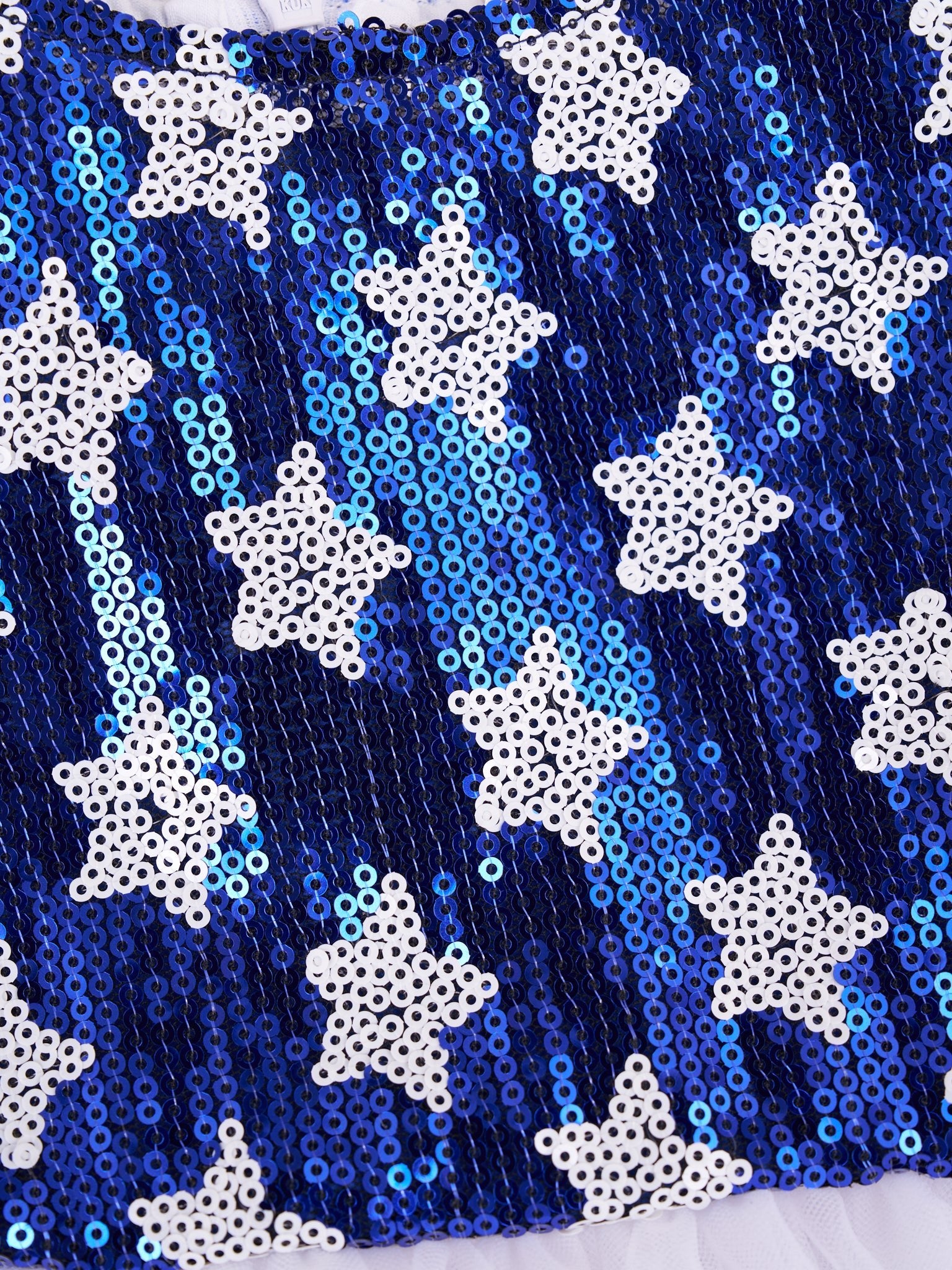 Stars & Stripes Tulle Sequin Dress - Marie Nicole Clothing