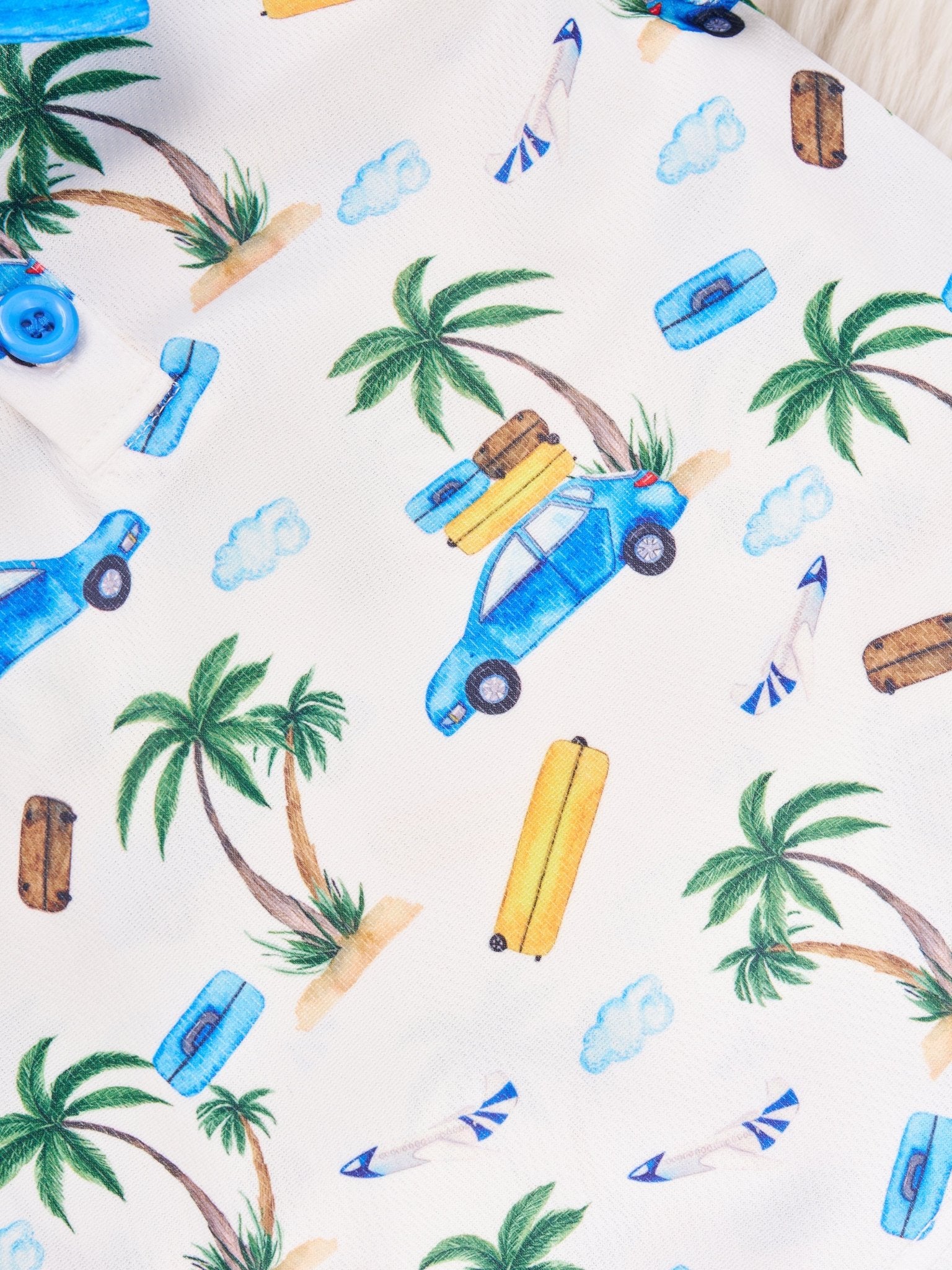 Beach Trip Polo - Marie Nicole Clothing