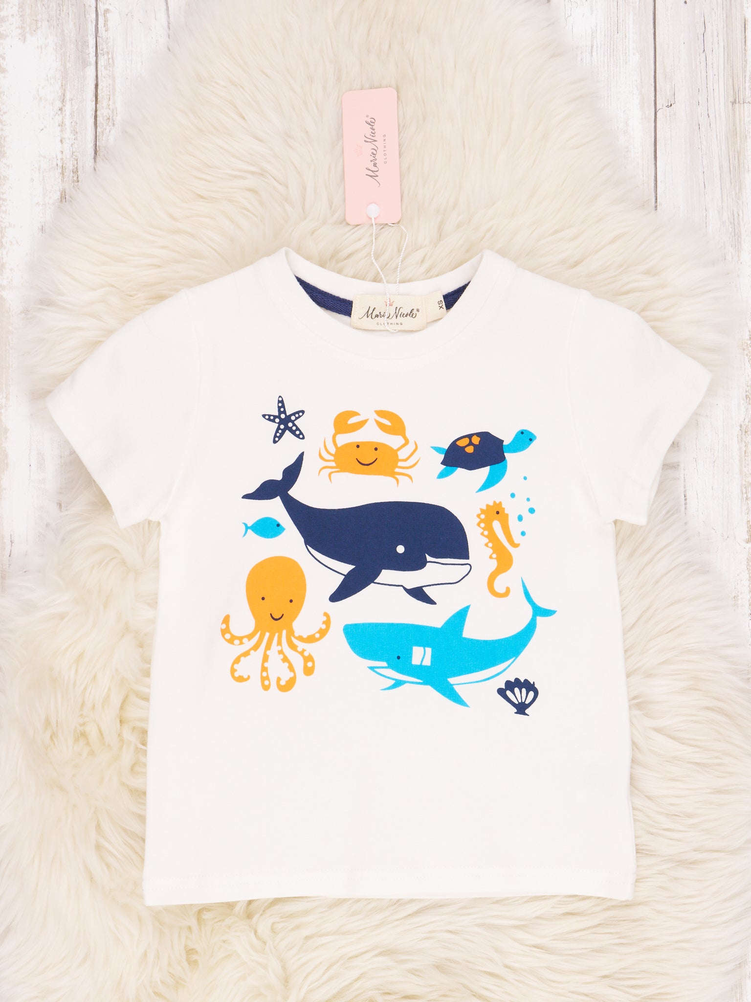 Sea Animals Shirt - Marie Nicole Clothing