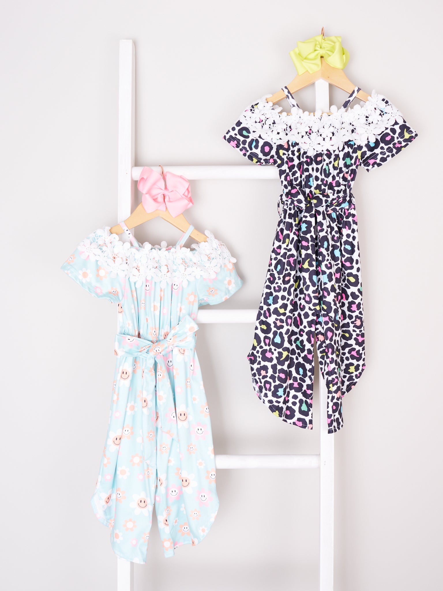 Off The Shoulder Ruffle Jumpsuit - Marie Nicole Clothing