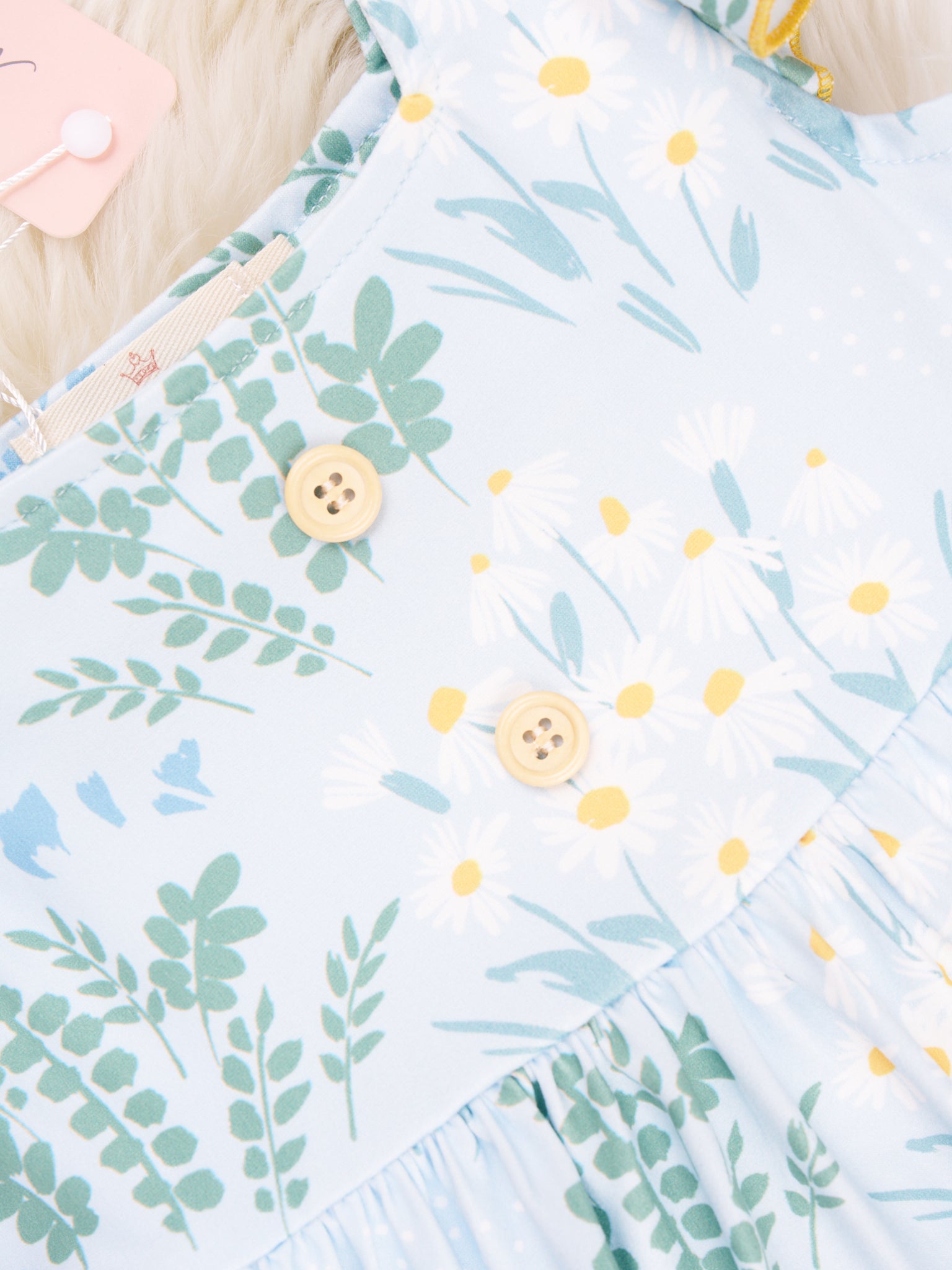Summer Daisy Ruffle Dress - Marie Nicole Clothing
