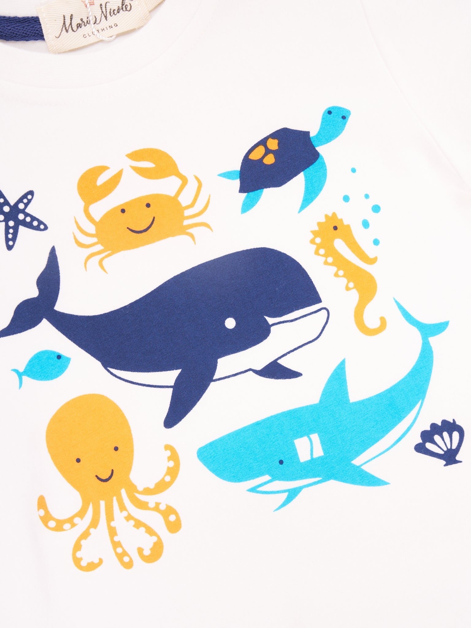 Sea Animals Shirt - Marie Nicole Clothing