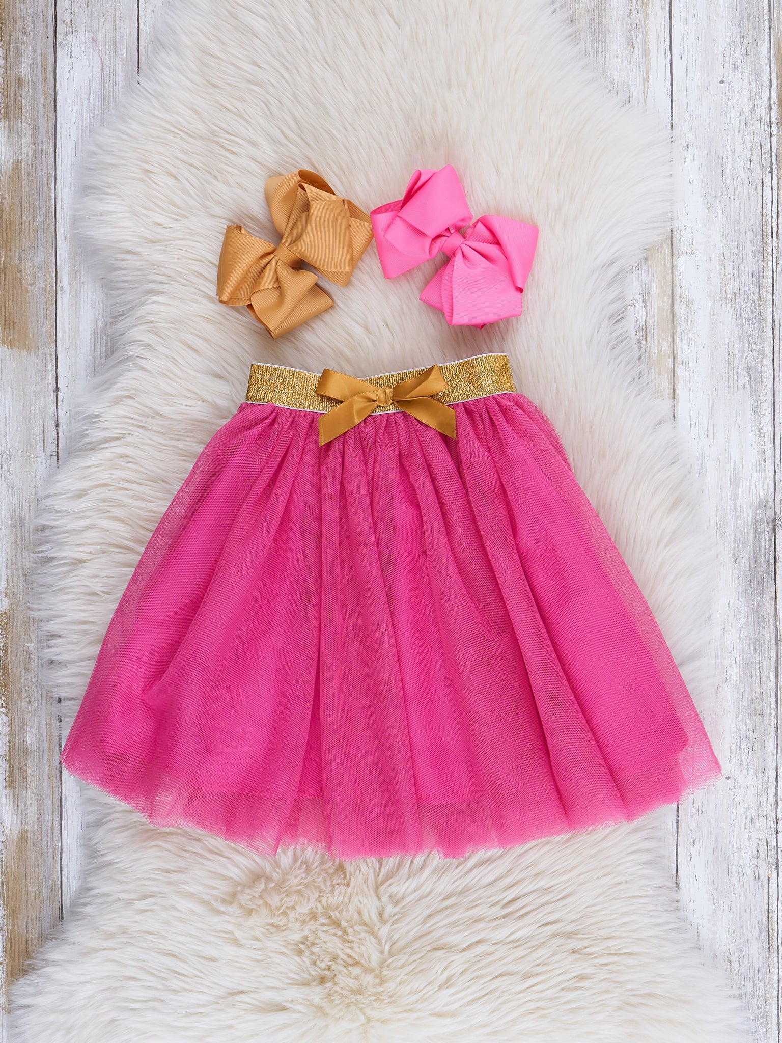 Magenta Ruffles Christmas Sheep Outfit - Marie Nicole Clothing