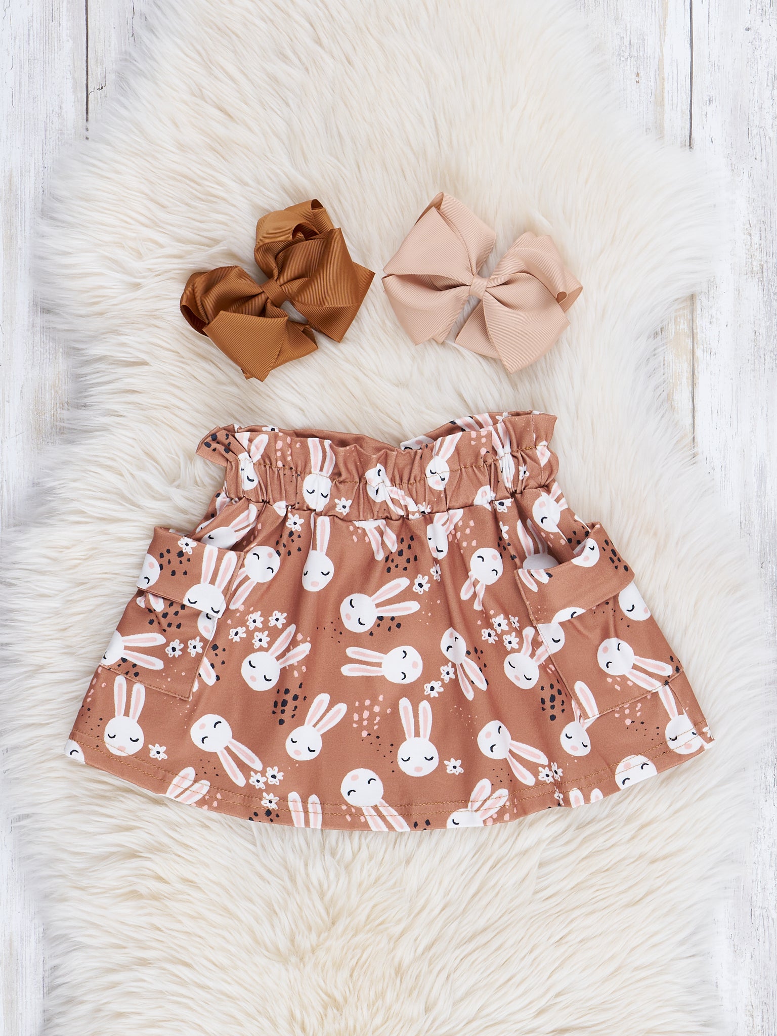 Striped "Hip Hop" Top & Bunny Skirt Outfit - Marie Nicole Clothing