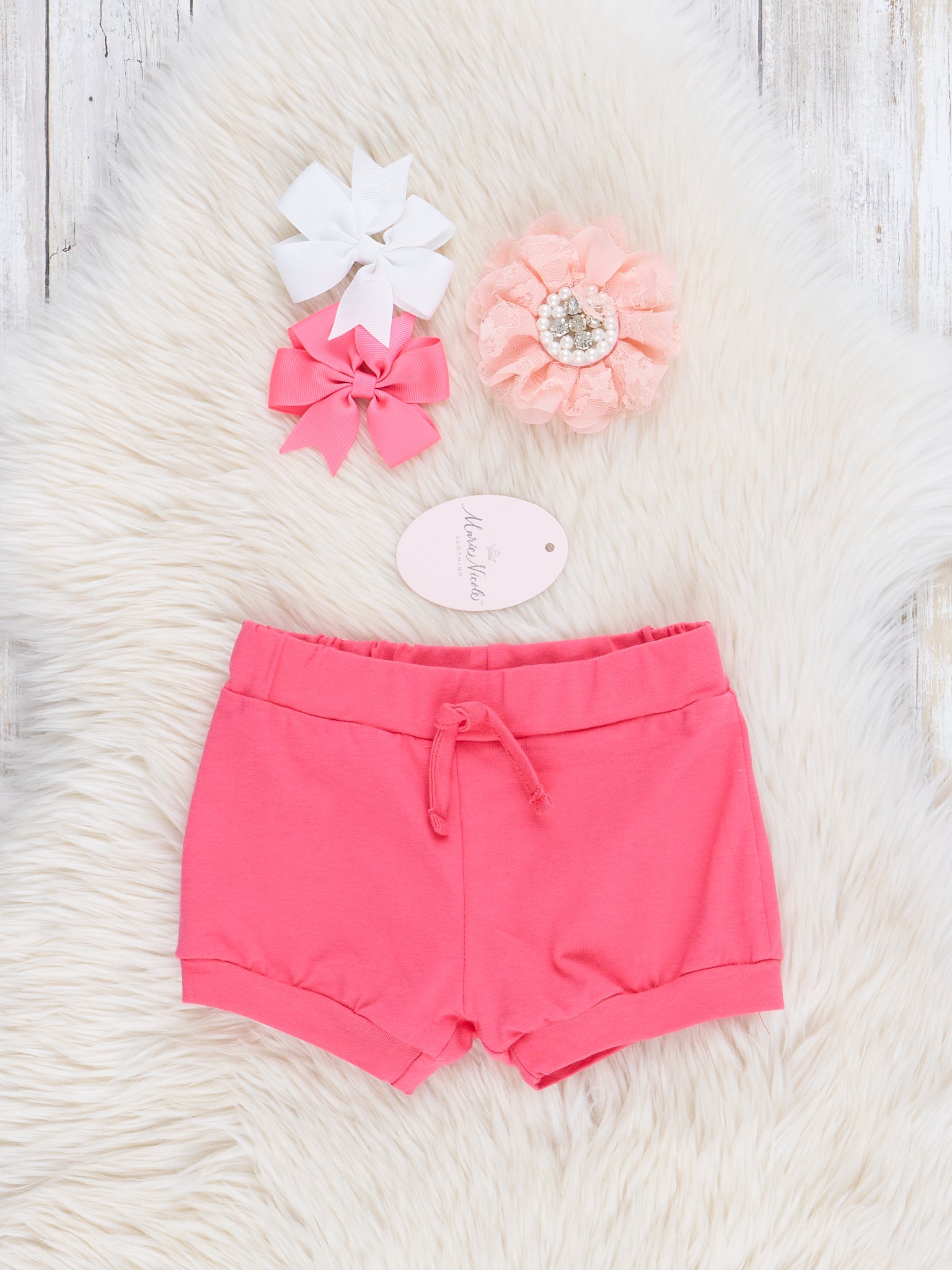 Bright Pink "Hoppy" Outfit - Marie Nicole Clothing