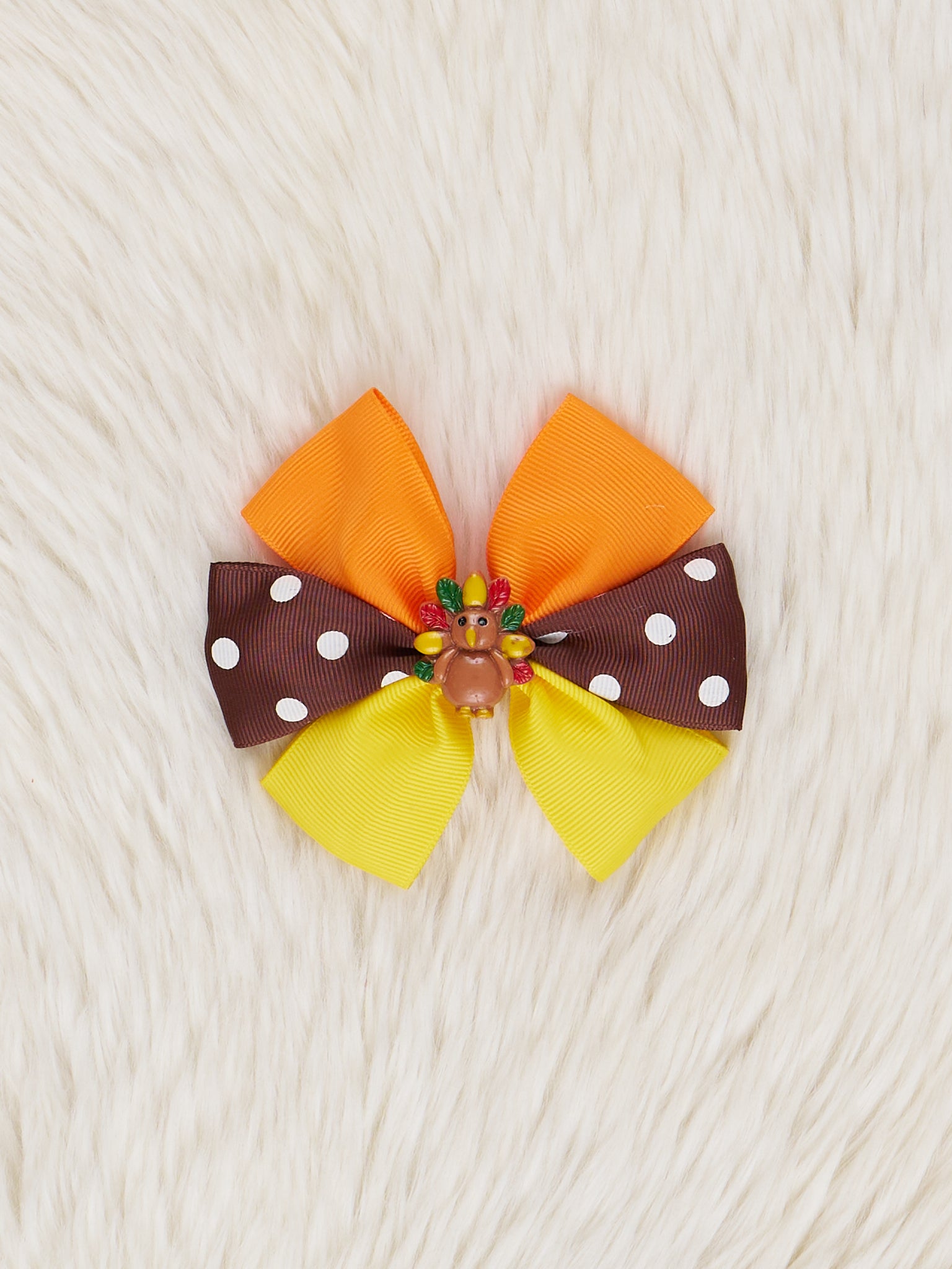 Turkey Ribbon Bow - Marie Nicole Clothing